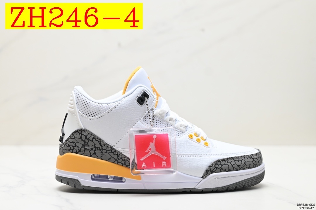 48$ Air Jordan 3 size 36-46 All Colors 3 421050 ZH246 gallery