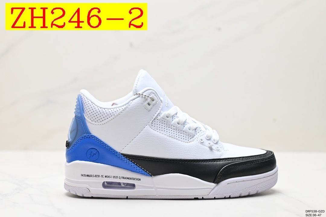 48$ Air Jordan 3 size 36-46 All Colors 3 421050 ZH246 gallery