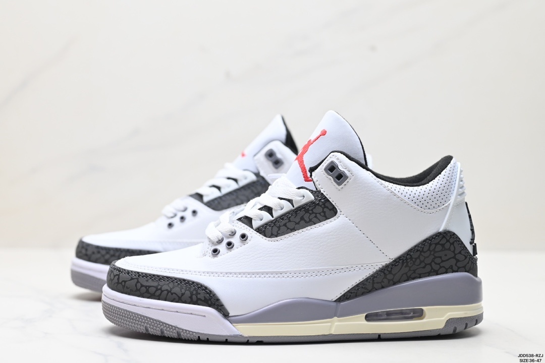 48$ Air Jordan 3 size 36-46 All Colors 3 421050 ZH246 gallery