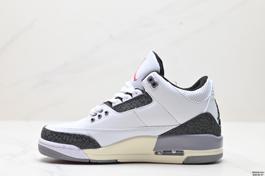 48$ Air Jordan 3 size 36-46 All Colors 3 421050 ZH246 gallery