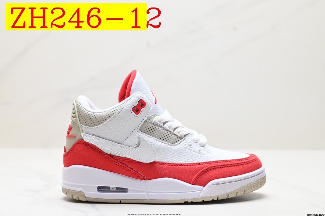 48$ Air Jordan 3 size 36-46 All Colors 3 421050 ZH246 gallery