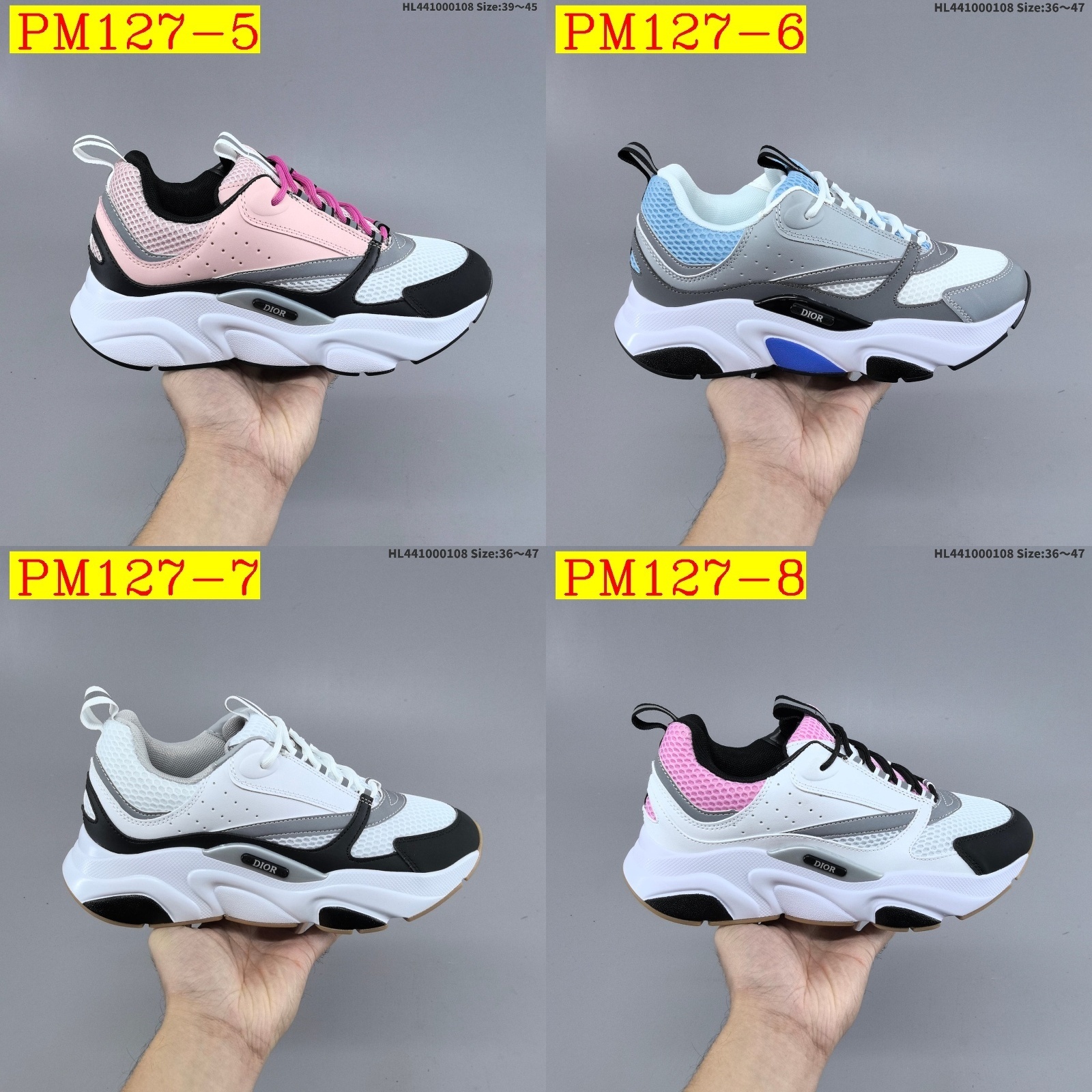 48$ Dior Shoes Size 39-45 620000 PM127 gallery