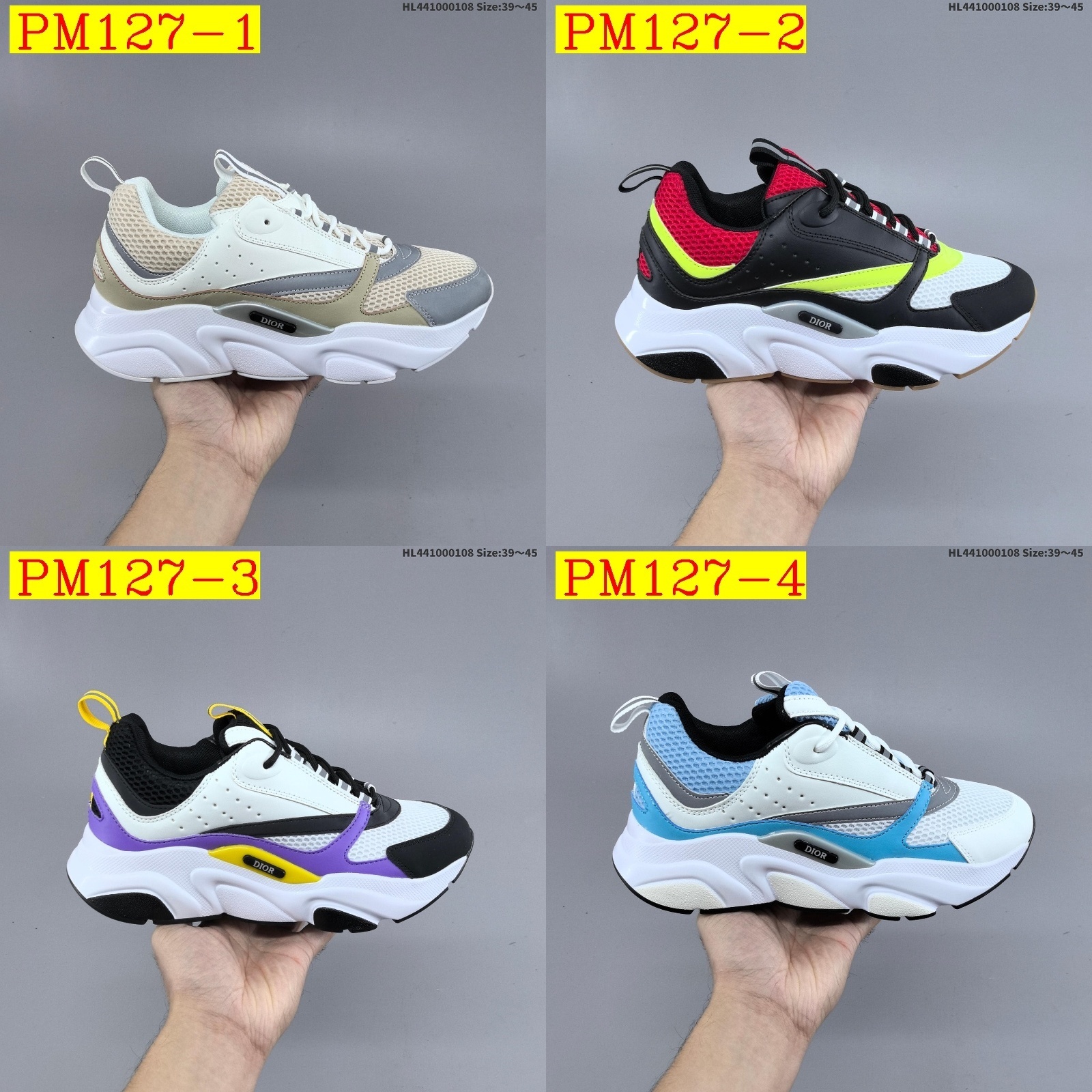 48$ Dior Shoes Size 39-45 620000 PM127 gallery