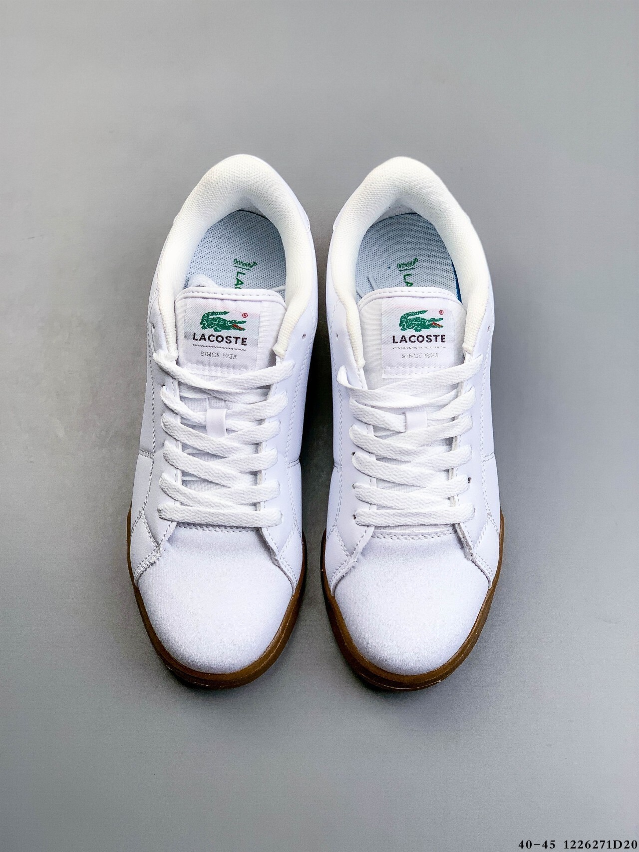 48$ LACOSTE Carnaby Cup Size 40-45 323010 QT1632 gallery