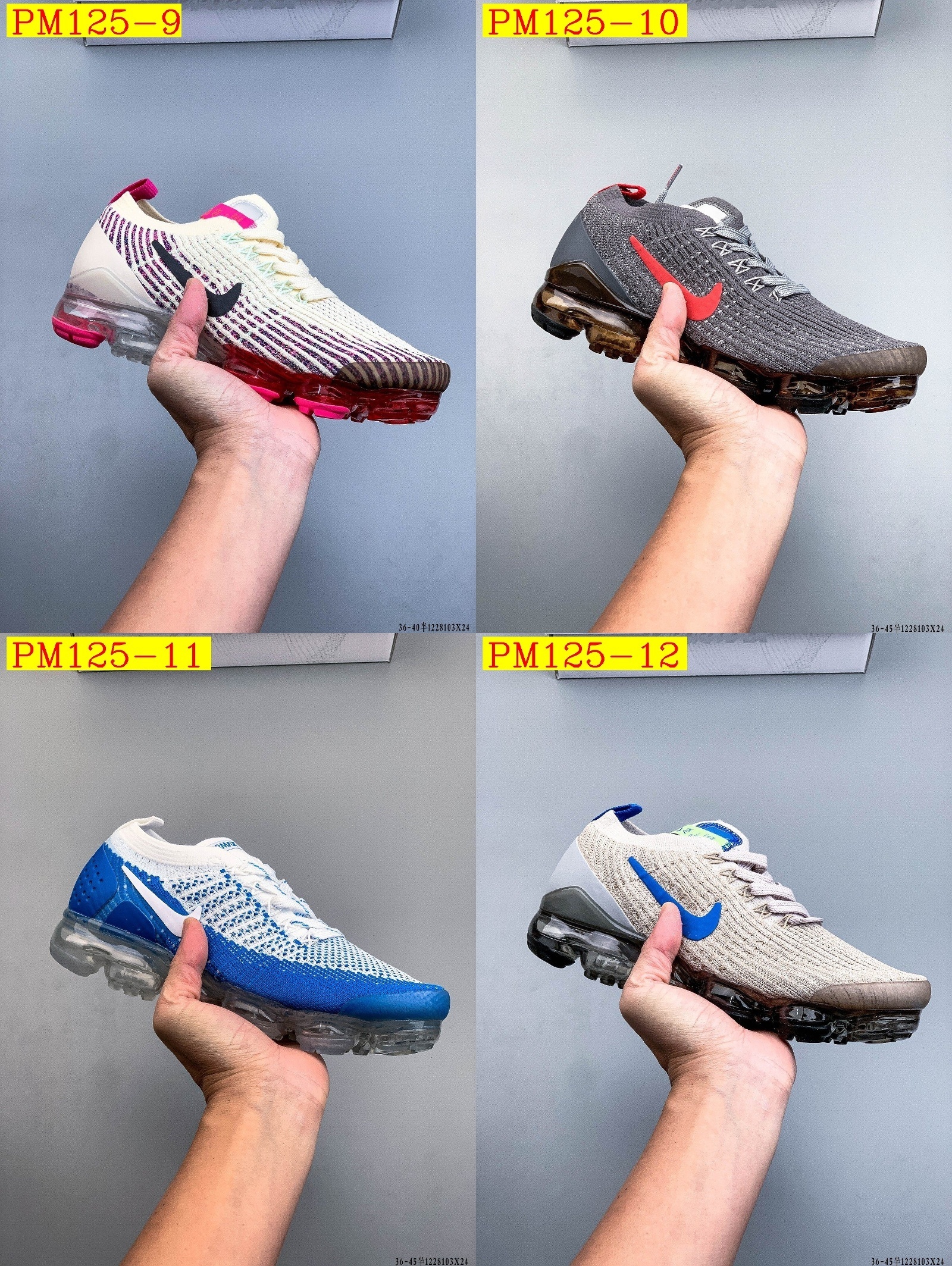 48$ NIKE AIR VAPORMAX FLYKNIT Size 36-45 826480 PM125 gallery