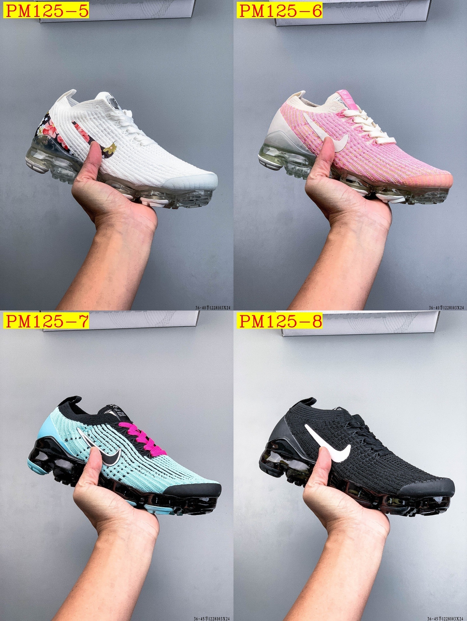 48$ NIKE AIR VAPORMAX FLYKNIT Size 36-45 826480 PM125 gallery