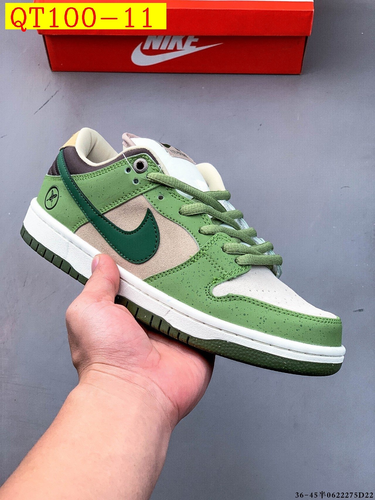 48$ NIKE SB DUNK LOW PRO size 36-45 half 129230 QT100 gallery