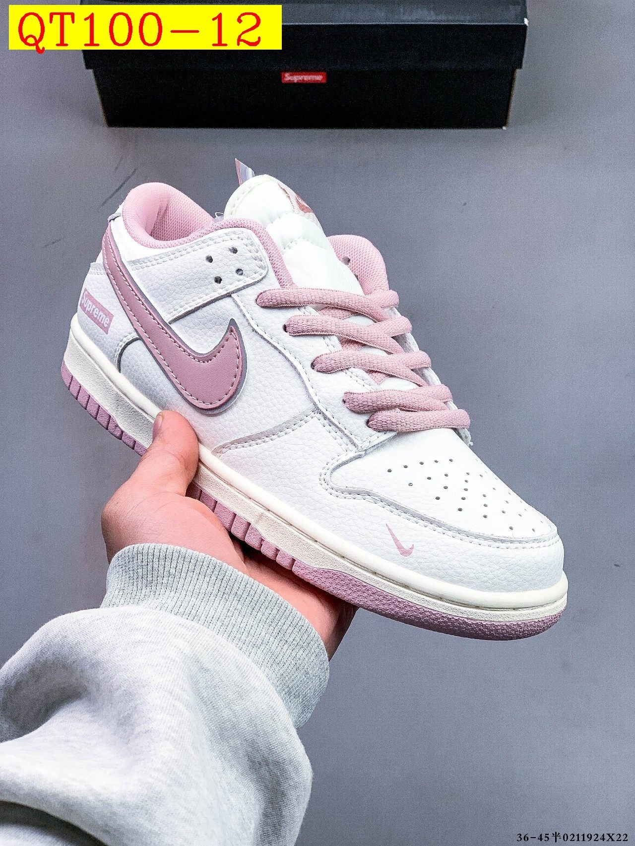 48$ NIKE SB DUNK LOW PRO size 36-45 half 129230 QT100 gallery