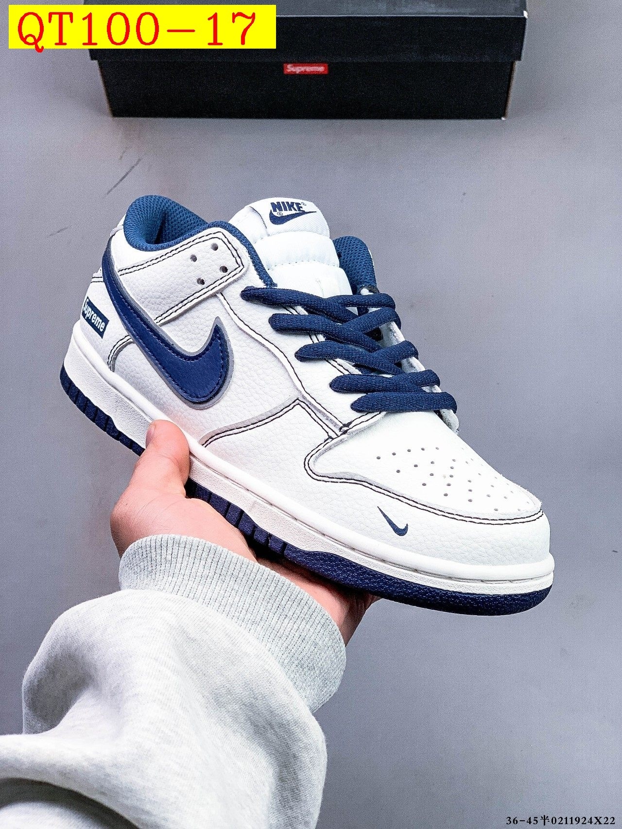 48$ NIKE SB DUNK LOW PRO size 36-45 half 129230 QT100 gallery