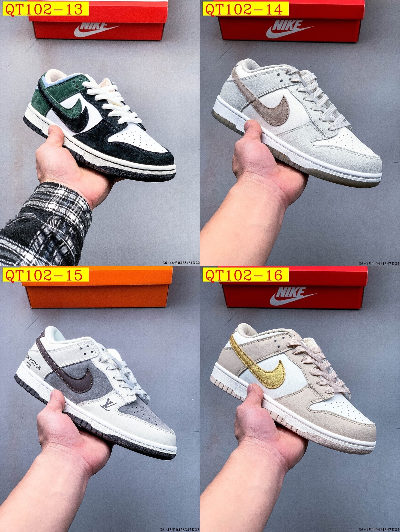 48$ NIKE SB DUNK LOW PRO size 36-45 half 326270 QT102 gallery