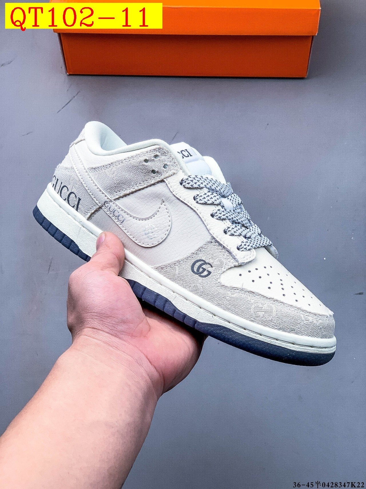 48$ NIKE SB DUNK LOW PRO size 36-45 half 326270 QT102 gallery