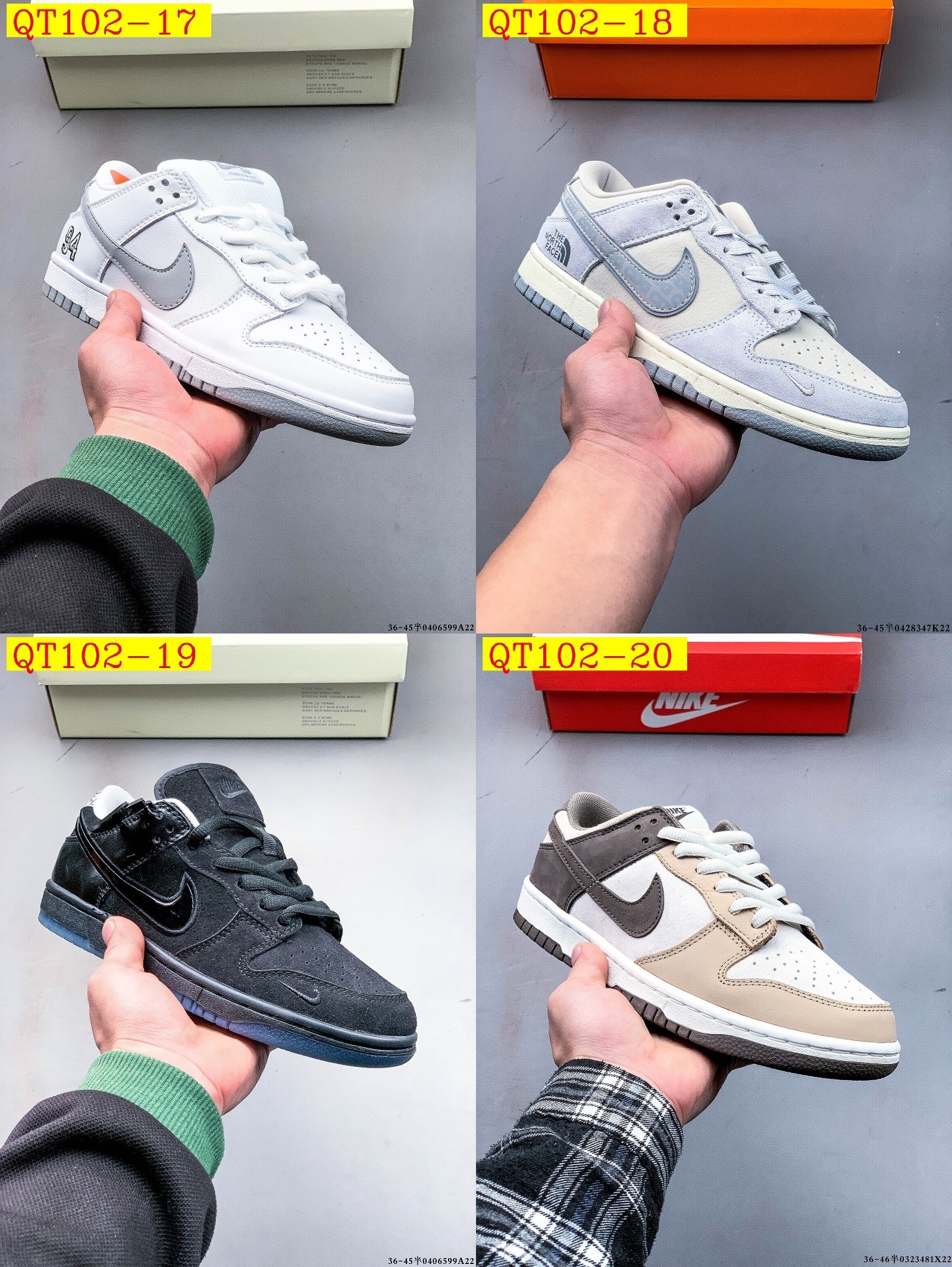 48$ NIKE SB DUNK LOW PRO size 36-45 half 326270 QT102 gallery