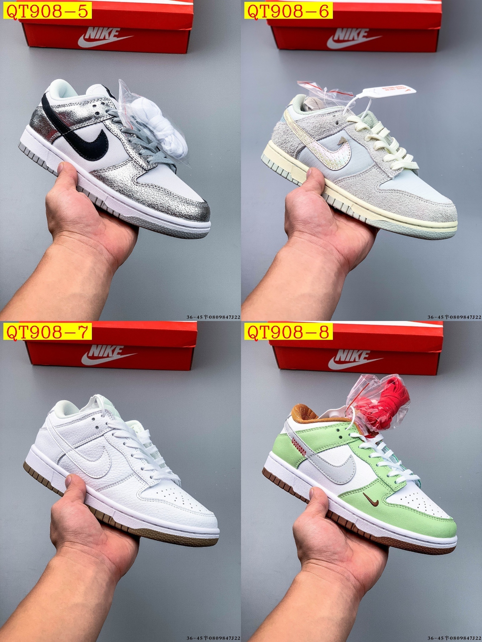 48$ NIKE SB DUNK LOW PRO size 36-45 half 528200 QT908 gallery