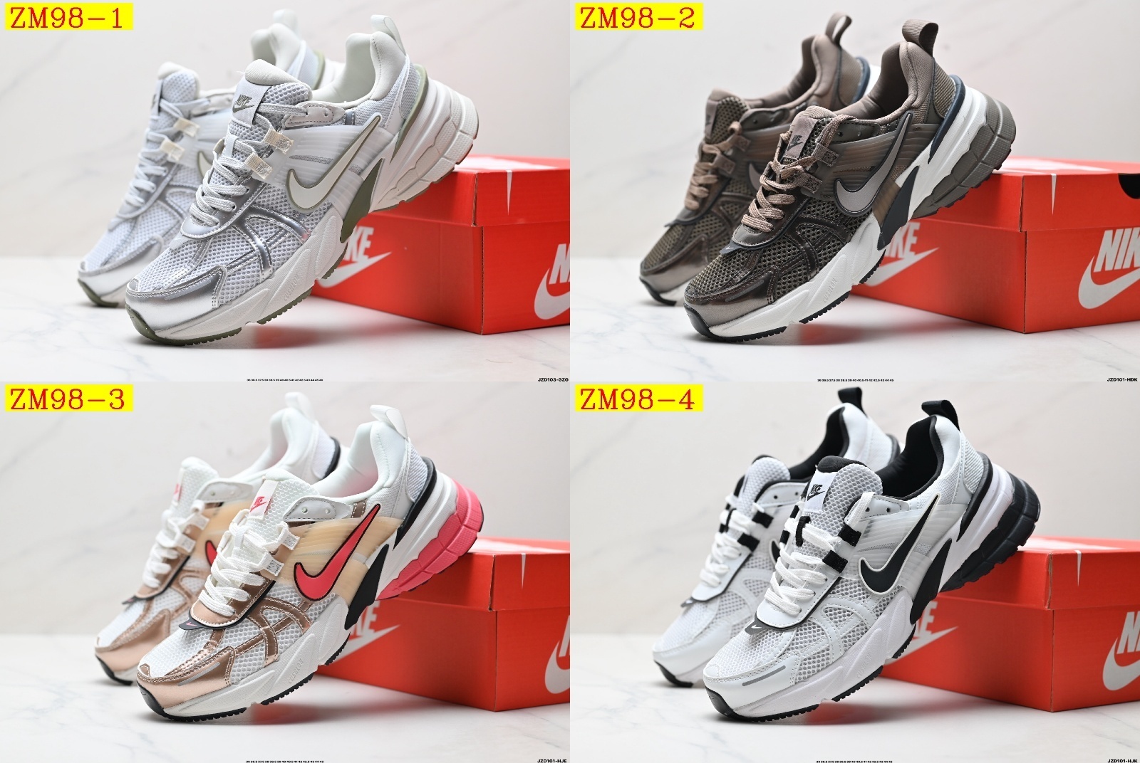 48$ NIKE V2K RUN Size 36-45 half 621440 ZM98 gallery