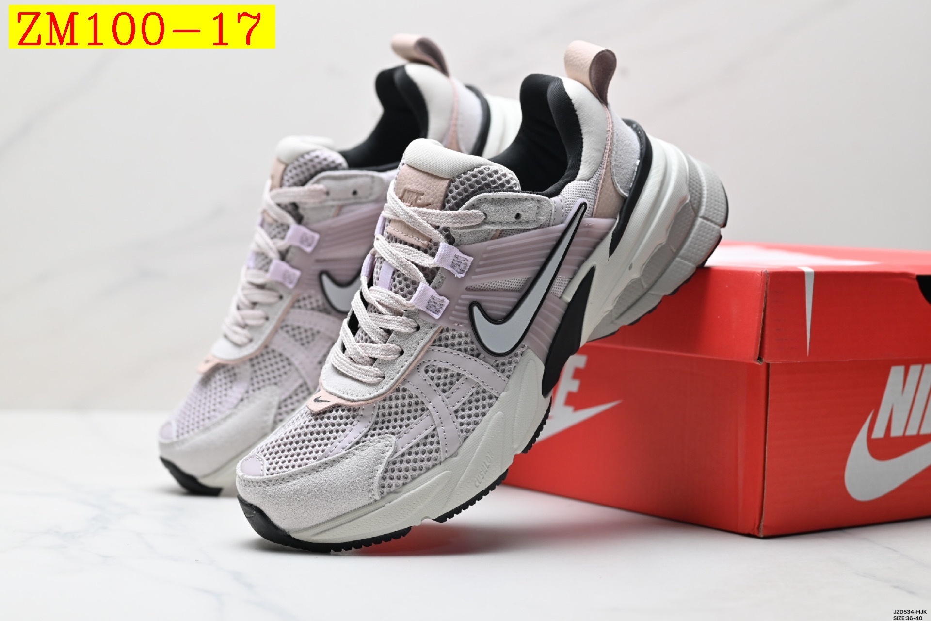 48$ NIKE V2K RUN Size 36-45 half 624450 ZM100 gallery