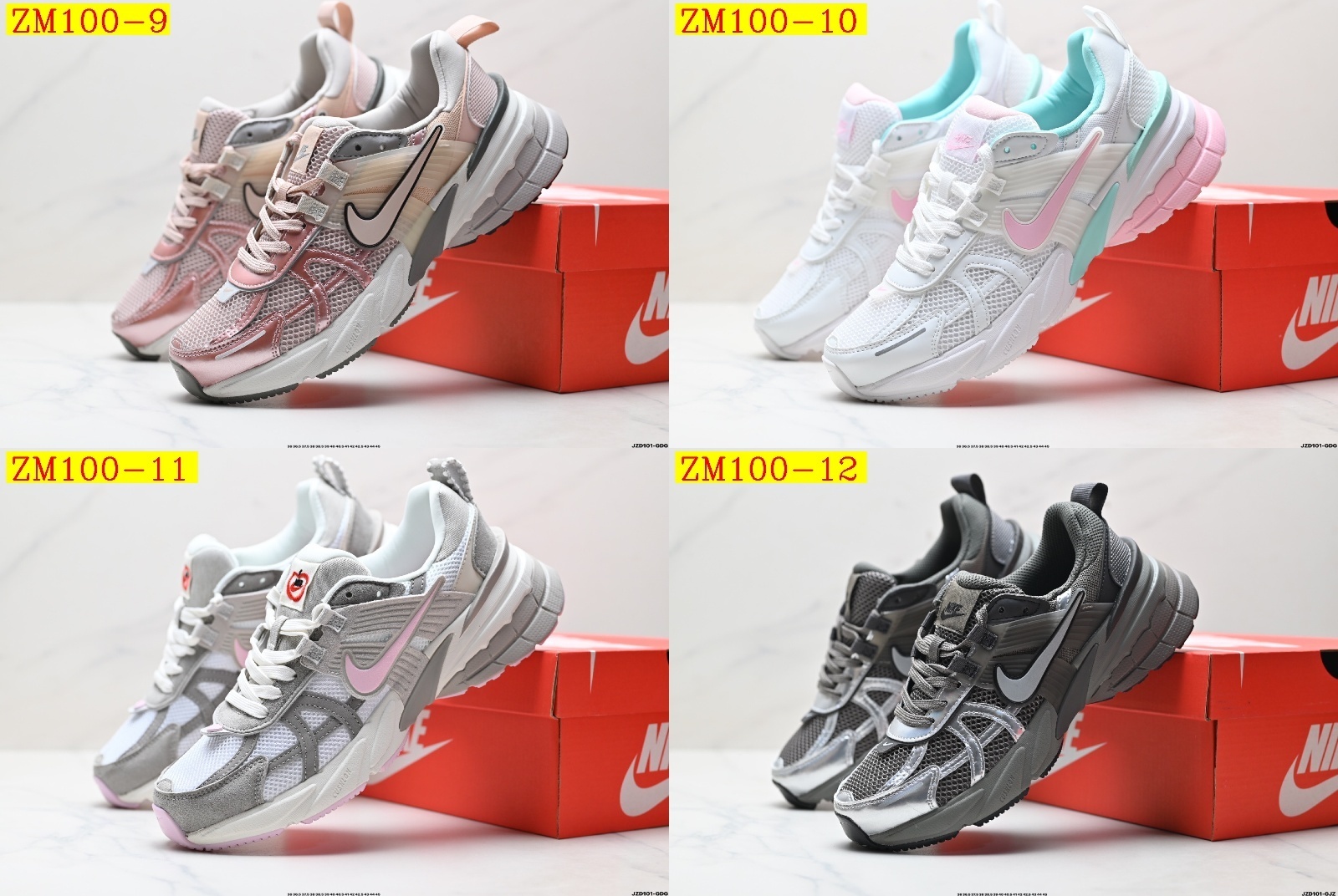 48$ NIKE V2K RUN Size 36-45 half 624450 ZM100 gallery