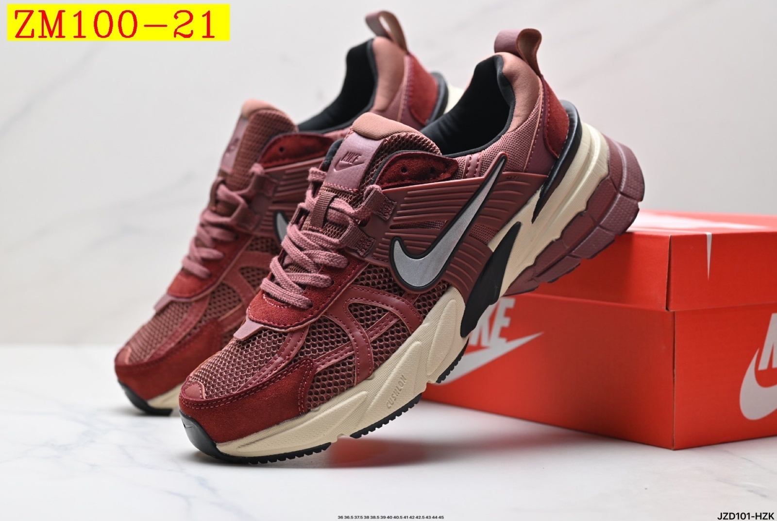 48$ NIKE V2K RUN Size 36-45 half 624450 ZM100 gallery