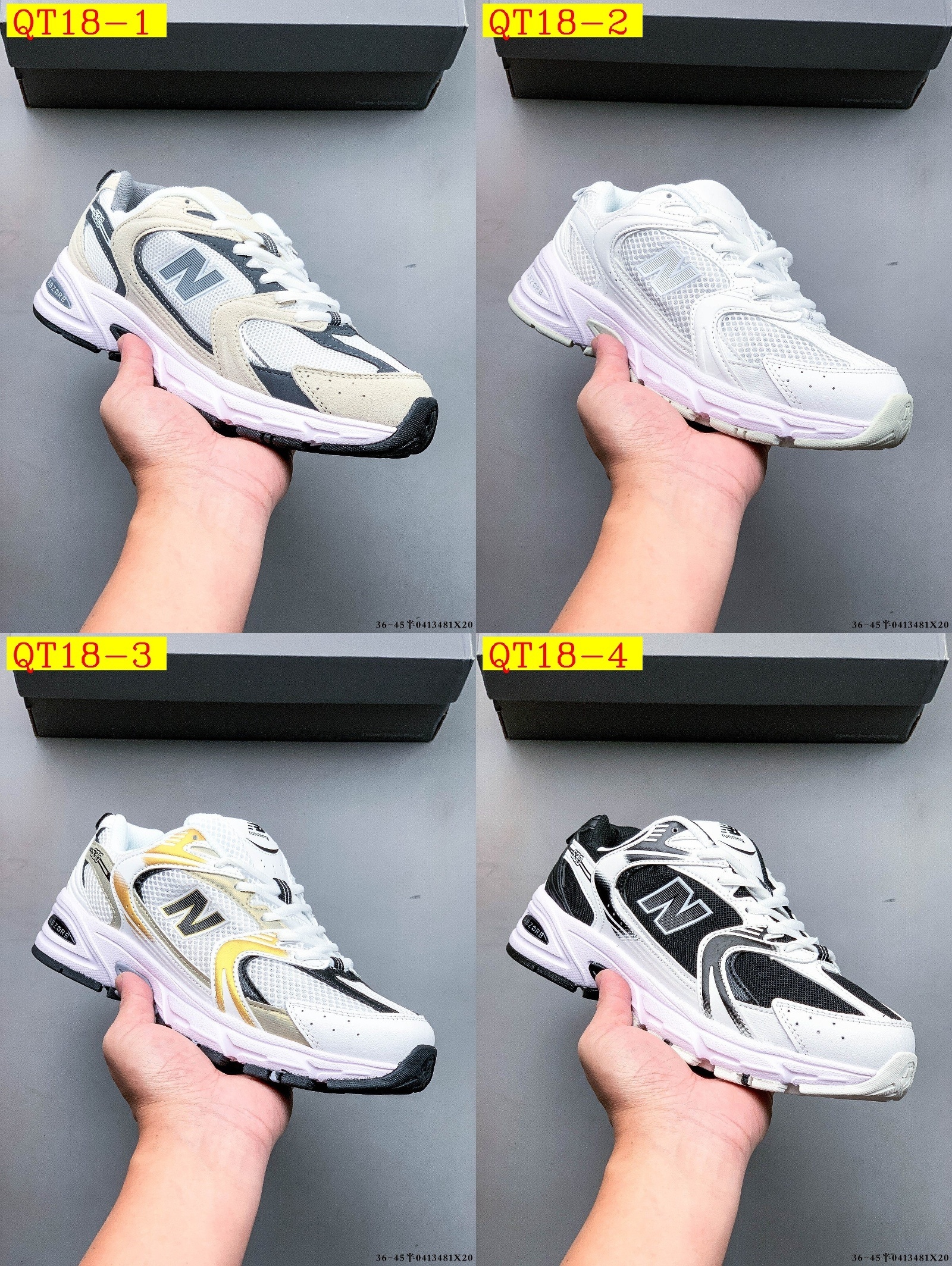 48$ New Balance 530 size 36-45 half 126030 QT18 gallery