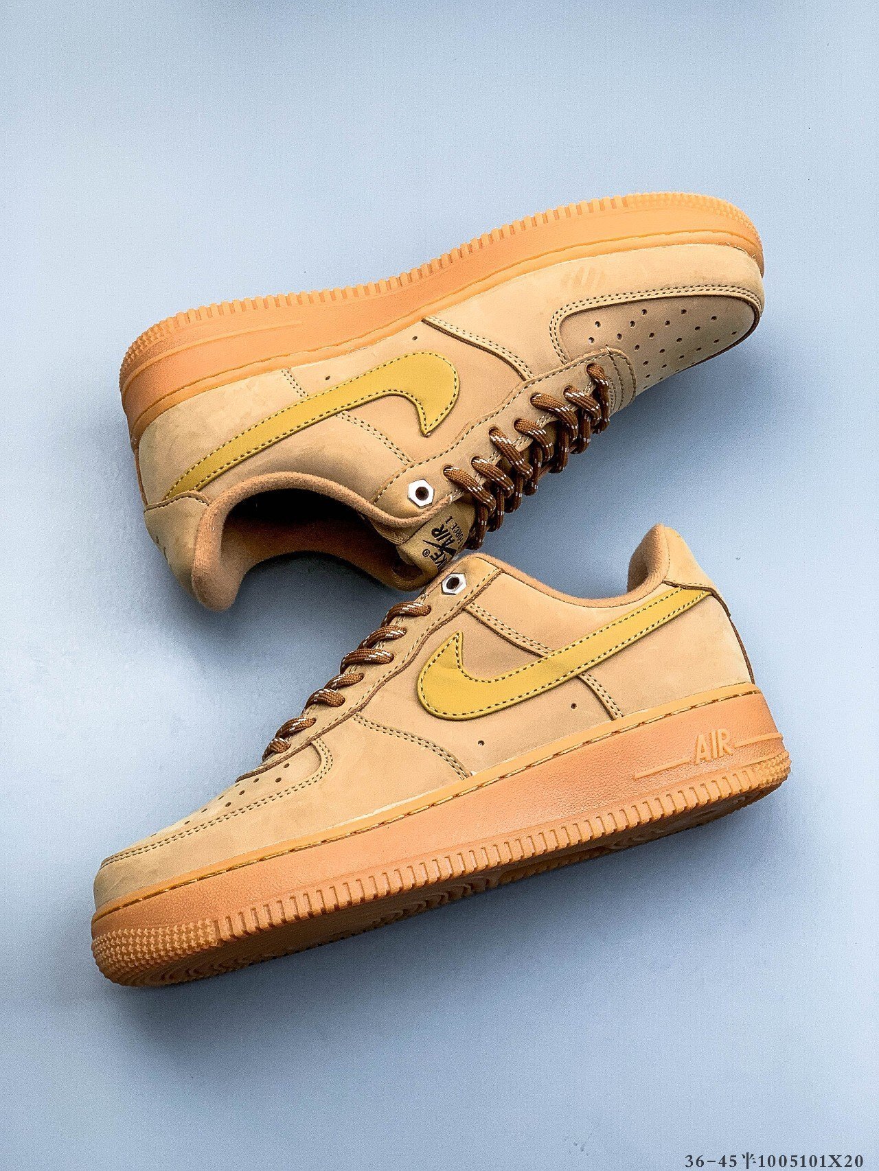 48$ Nike Air Force 1 Low Leather all colors Size 36-45 half 525050 QT1266 gallery