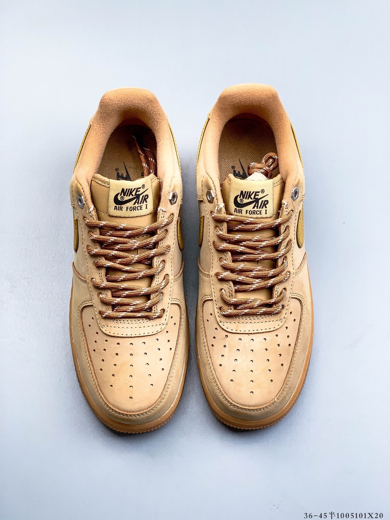 48$ Nike Air Force 1 Low Leather all colors Size 36-45 half 525050 QT1266 gallery