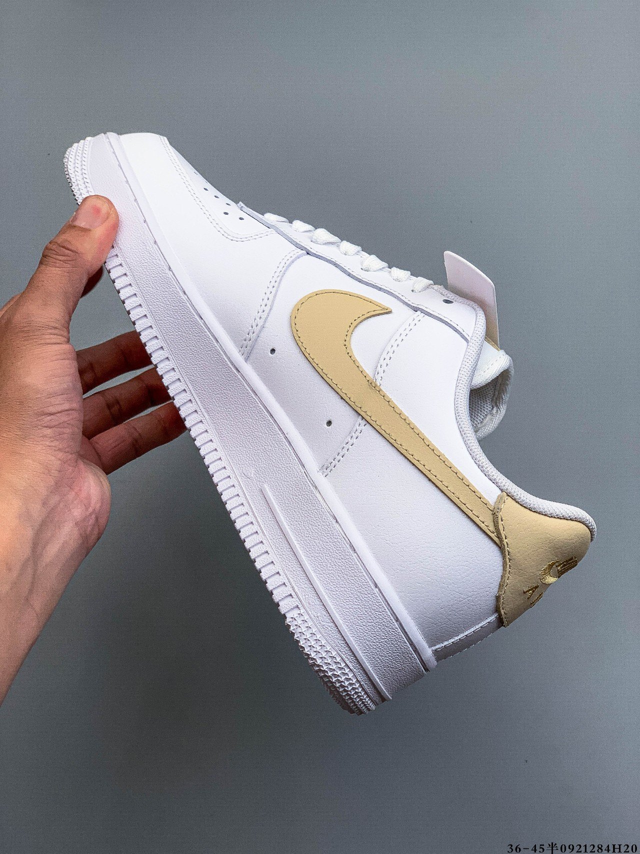 48$ Nike Air Force 1 Low Leather all colors Size 36-45 half 525050 QT1266 gallery