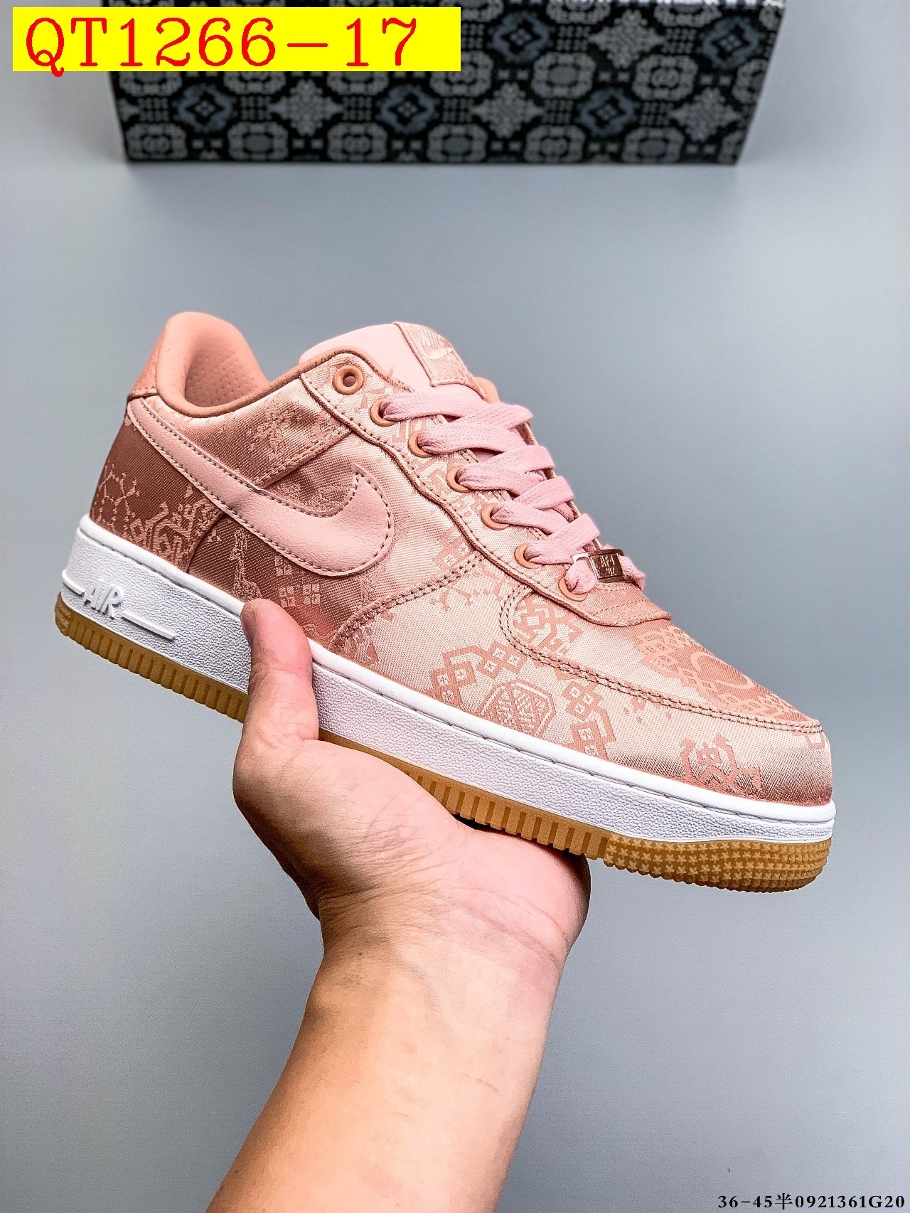 48$ Nike Air Force 1 Low Leather all colors Size 36-45 half 525050 QT1266 gallery