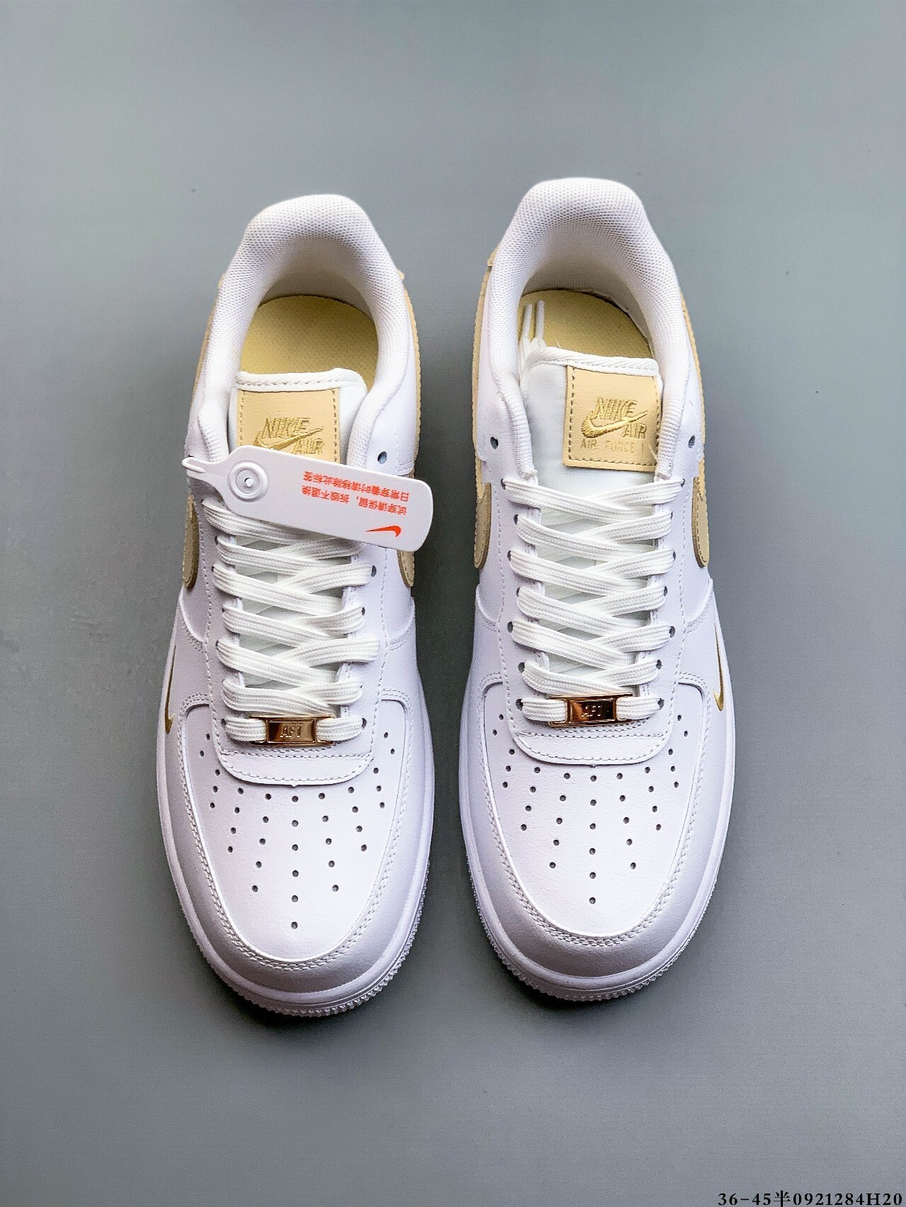 48$ Nike Air Force 1 Low Leather all colors Size 36-45 half 525050 QT1266 gallery