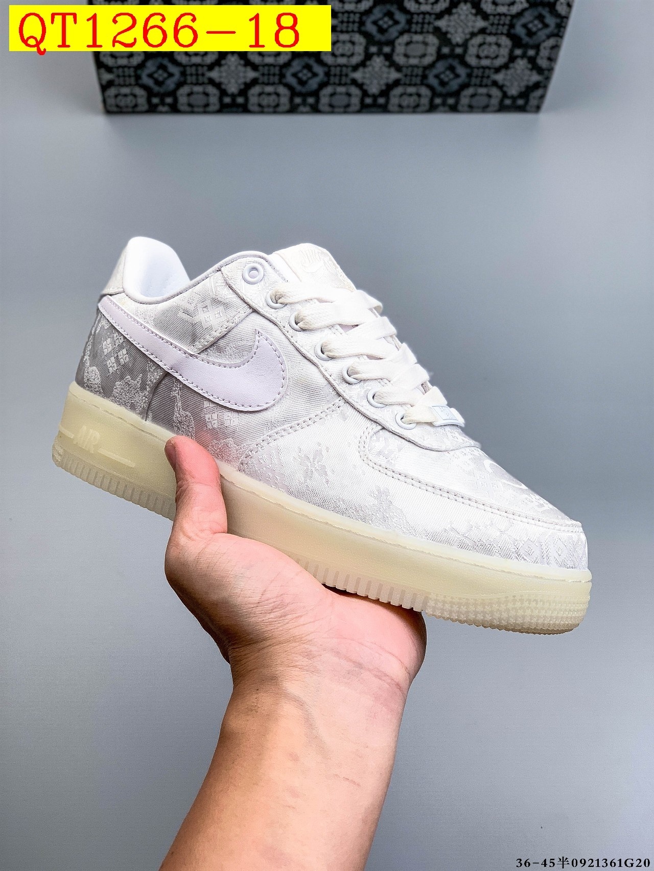 48$ Nike Air Force 1 Low Leather all colors Size 36-45 half 525050 QT1266 gallery