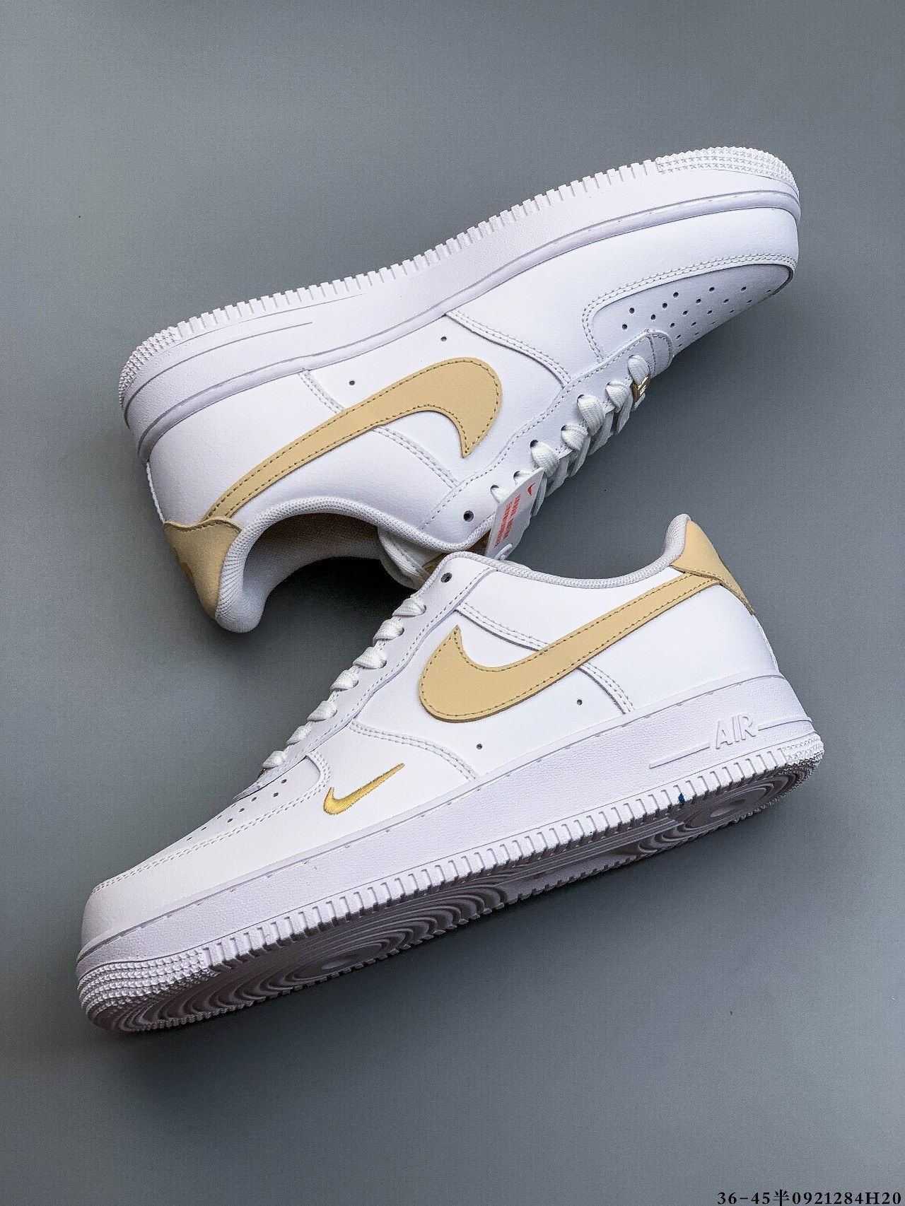 48$ Nike Air Force 1 Low Leather all colors Size 36-45 half 525050 QT1266 gallery