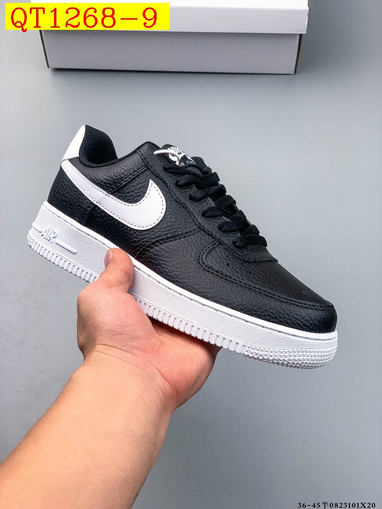 48$ Nike Air Force 1 Low Leather all colors Size 36-45 half 620060 QT1268 gallery