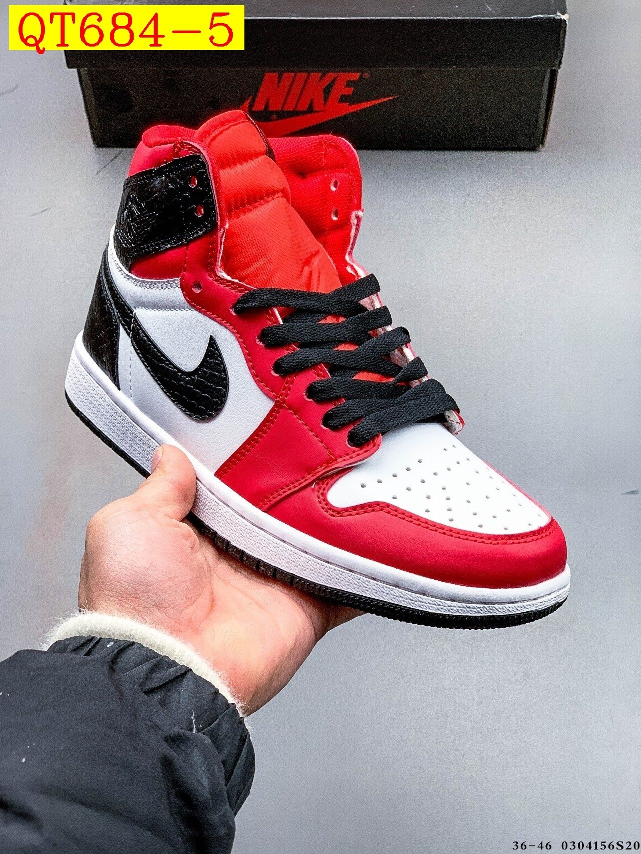 48$ Nike Air Jordan 1 size 36-45 826090 QT684 gallery