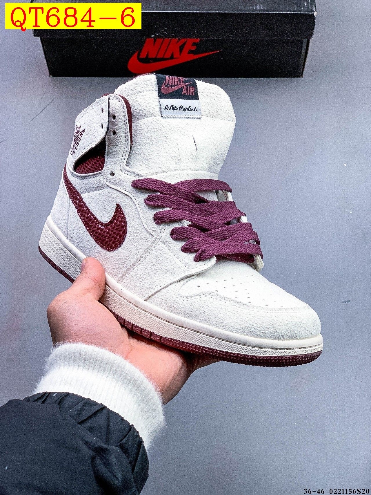 48$ Nike Air Jordan 1 size 36-45 826090 QT684 gallery