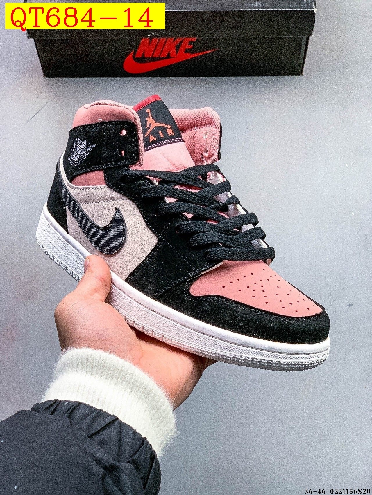 48$ Nike Air Jordan 1 size 36-45 826090 QT684 gallery