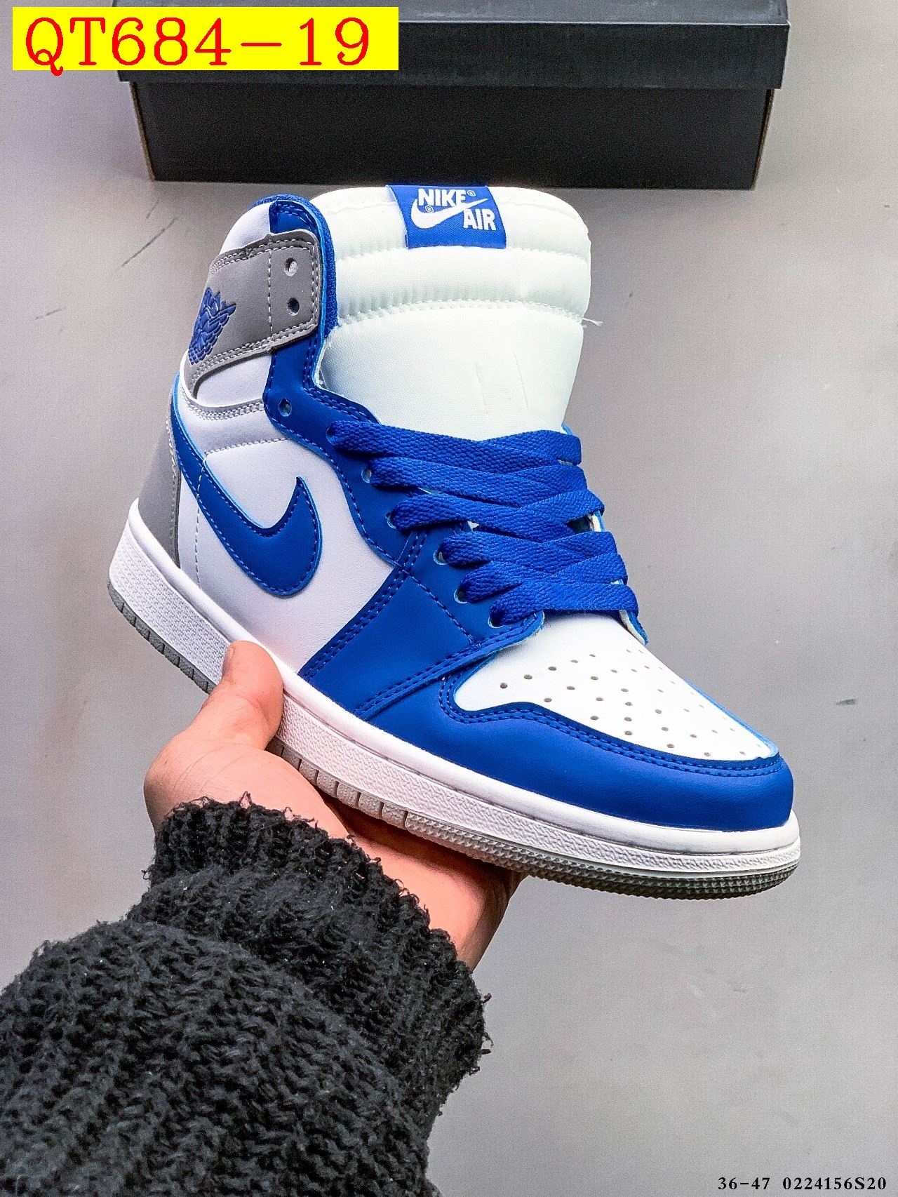 48$ Nike Air Jordan 1 size 36-45 826090 QT684 gallery