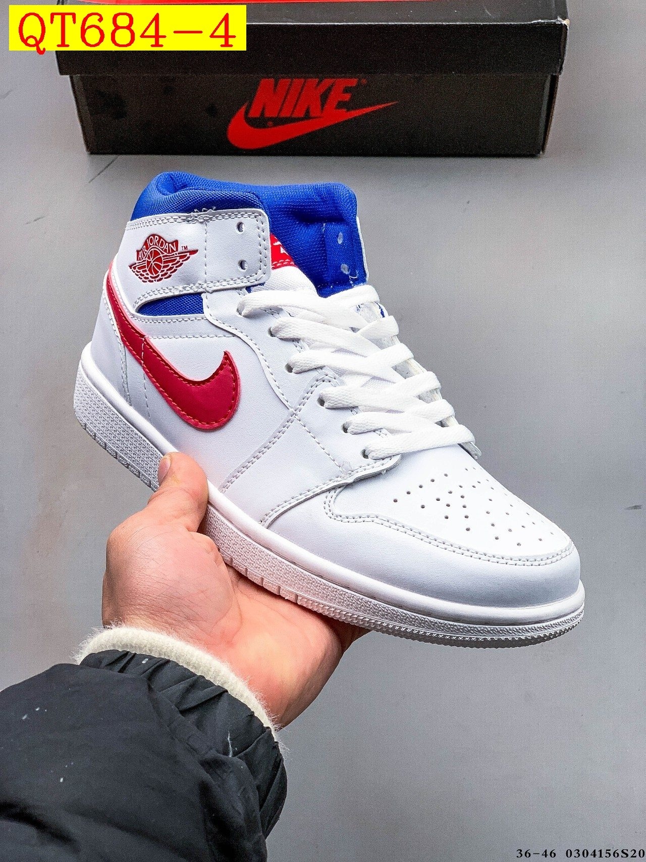 48$ Nike Air Jordan 1 size 36-45 826090 QT684 gallery