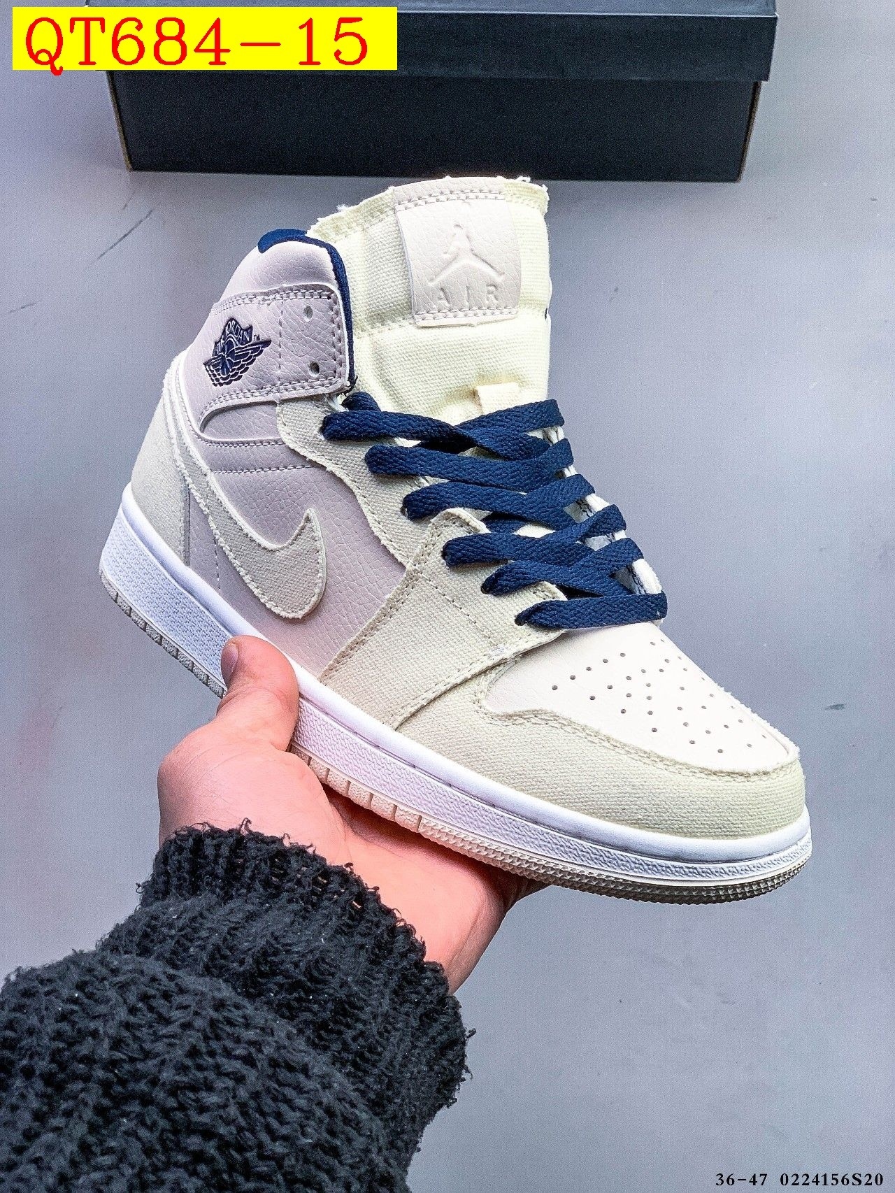 48$ Nike Air Jordan 1 size 36-45 826090 QT684 gallery