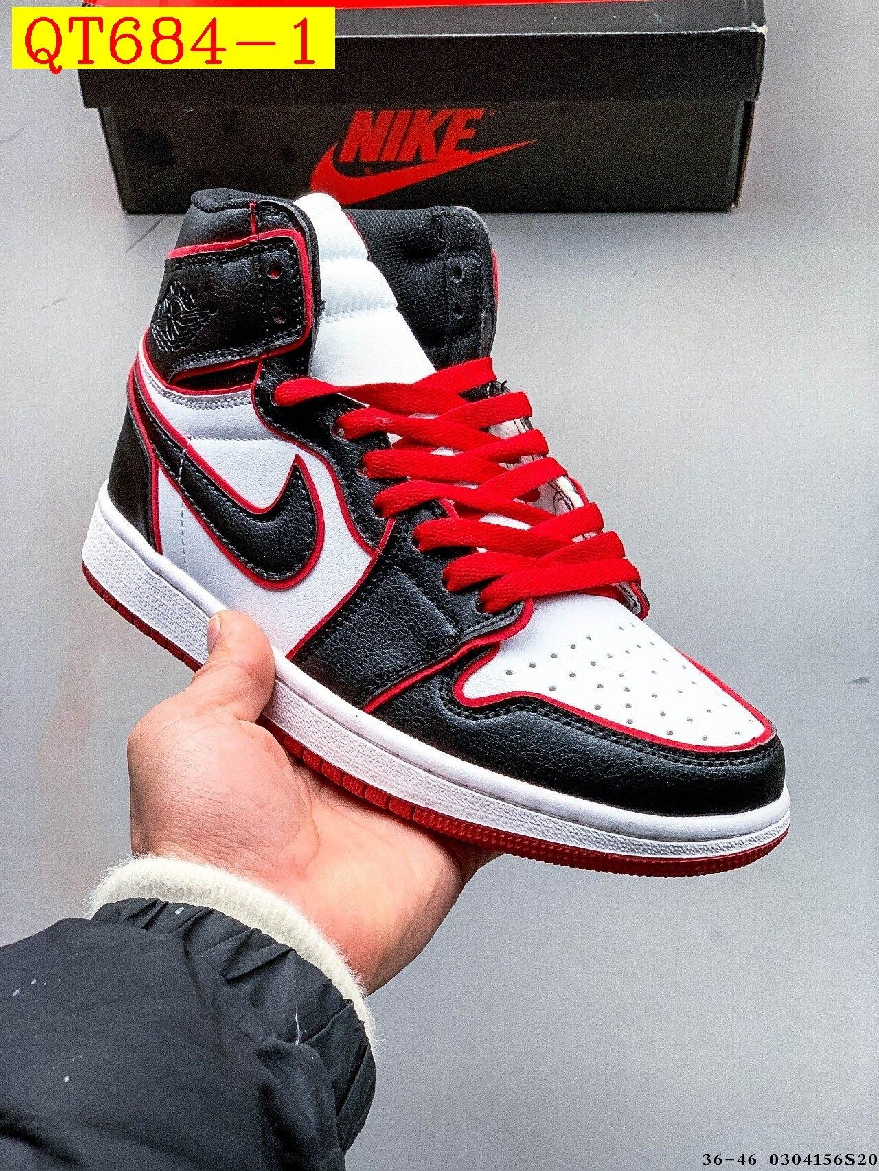48$ Nike Air Jordan 1 size 36-45 826090 QT684 gallery