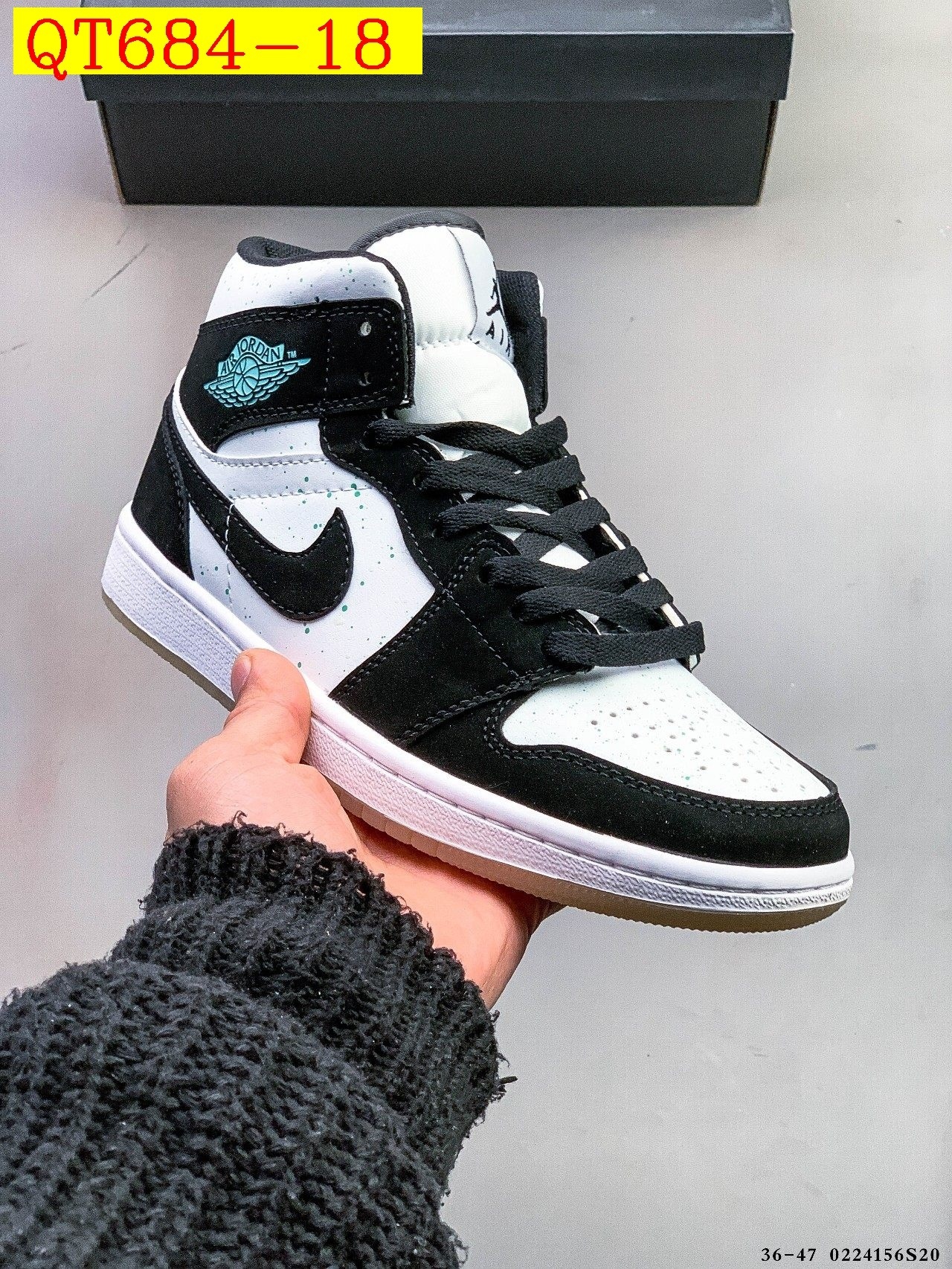 48$ Nike Air Jordan 1 size 36-45 826090 QT684 gallery