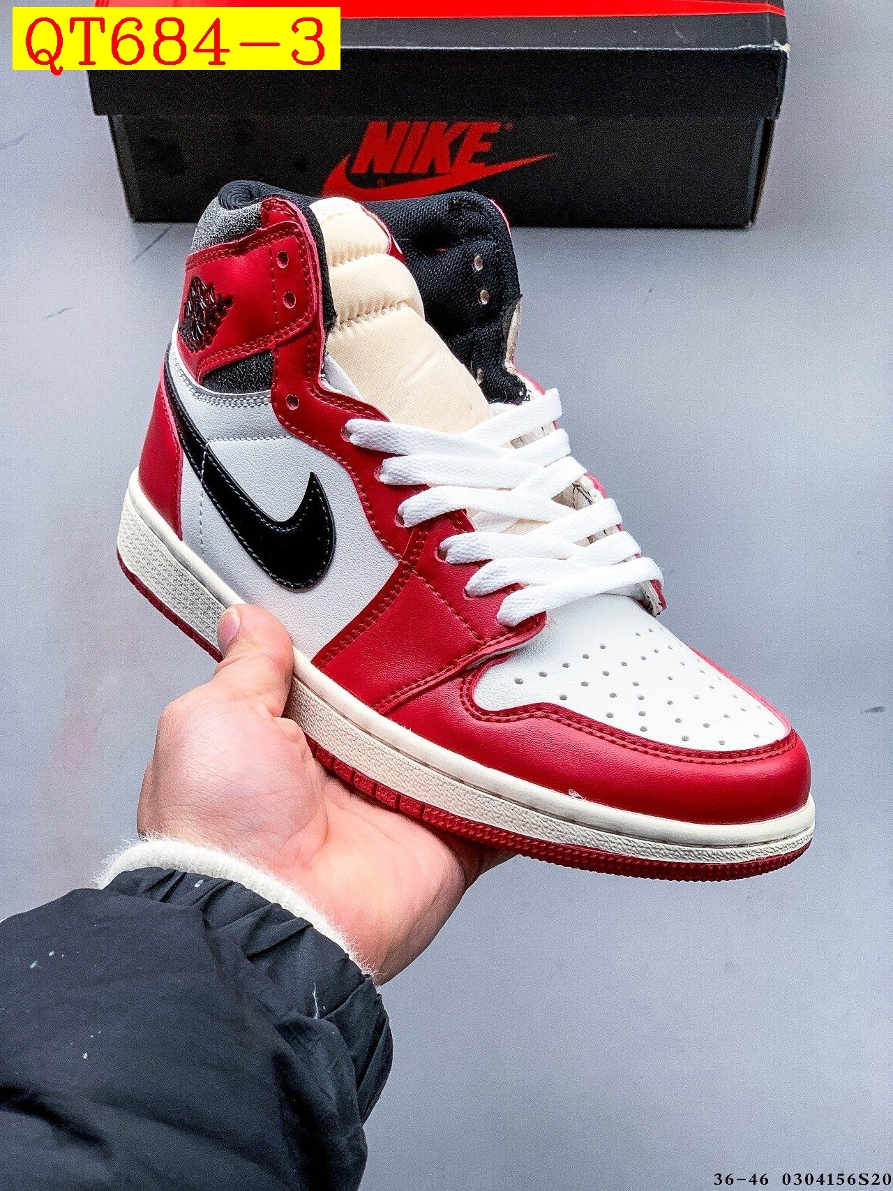 48$ Nike Air Jordan 1 size 36-45 826090 QT684 gallery