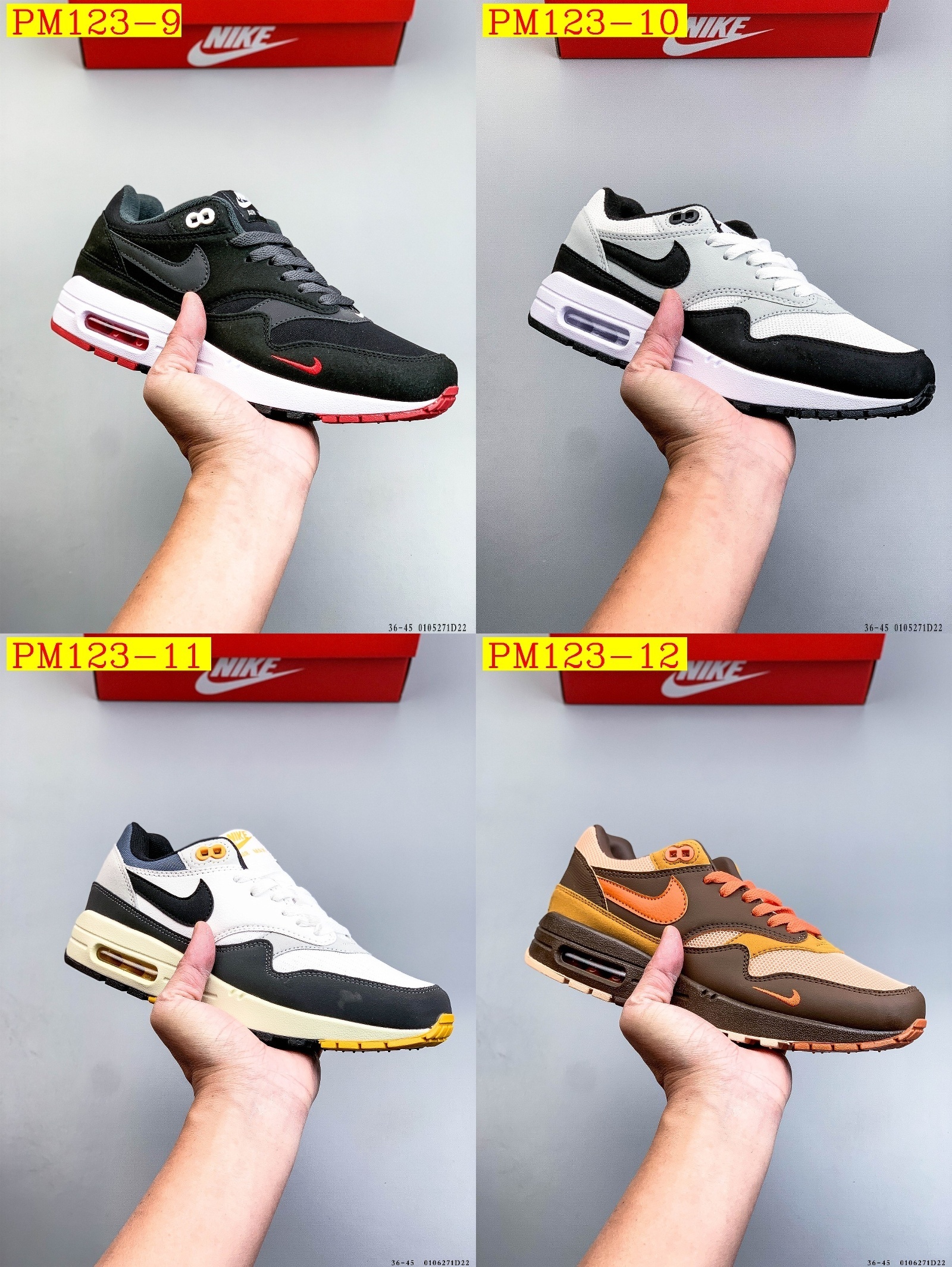 48$ Nike Air Max 1 Size 36-45 329280 PM123 gallery
