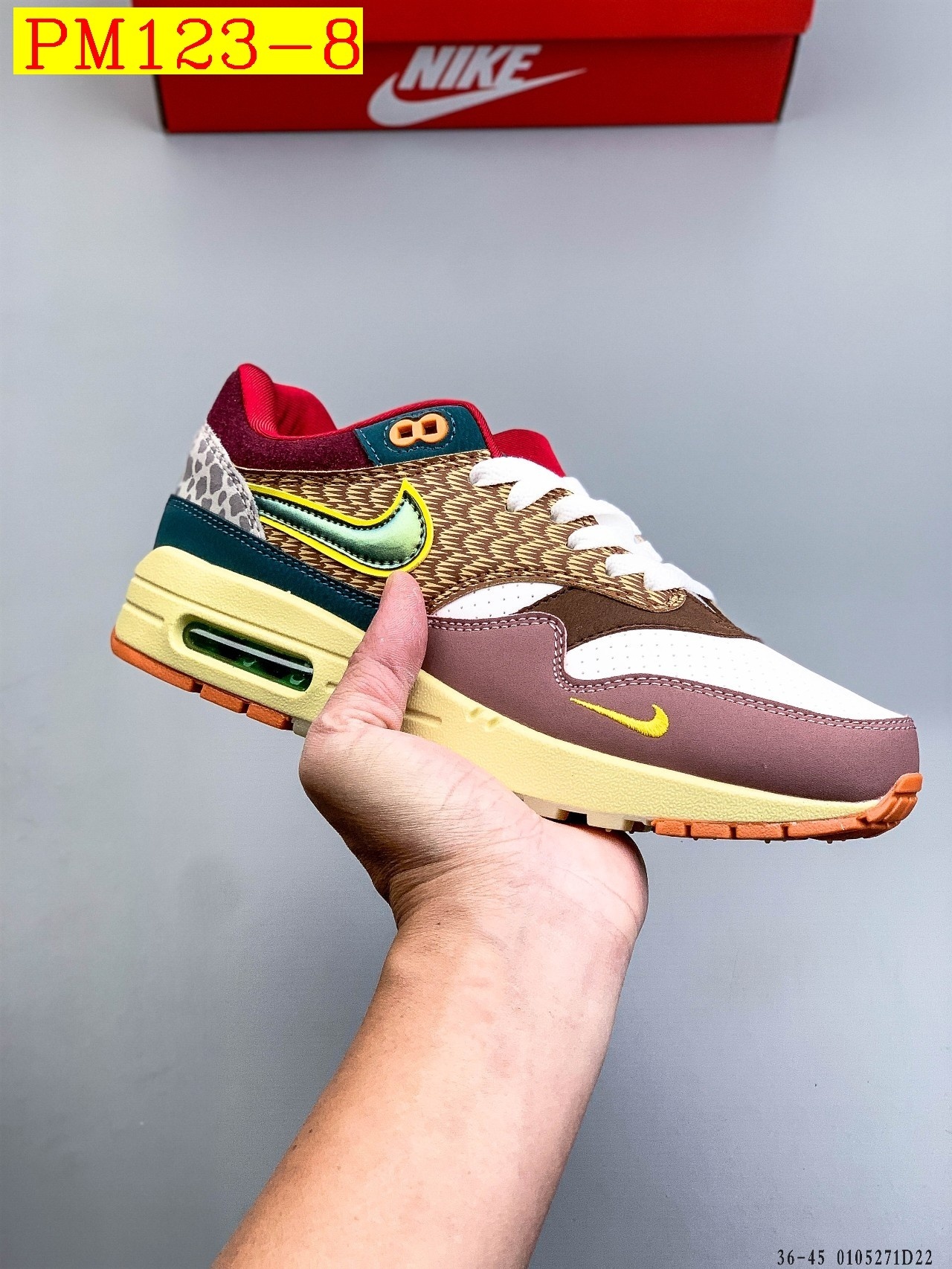 48$ Nike Air Max 1 Size 36-45 329280 PM123 gallery