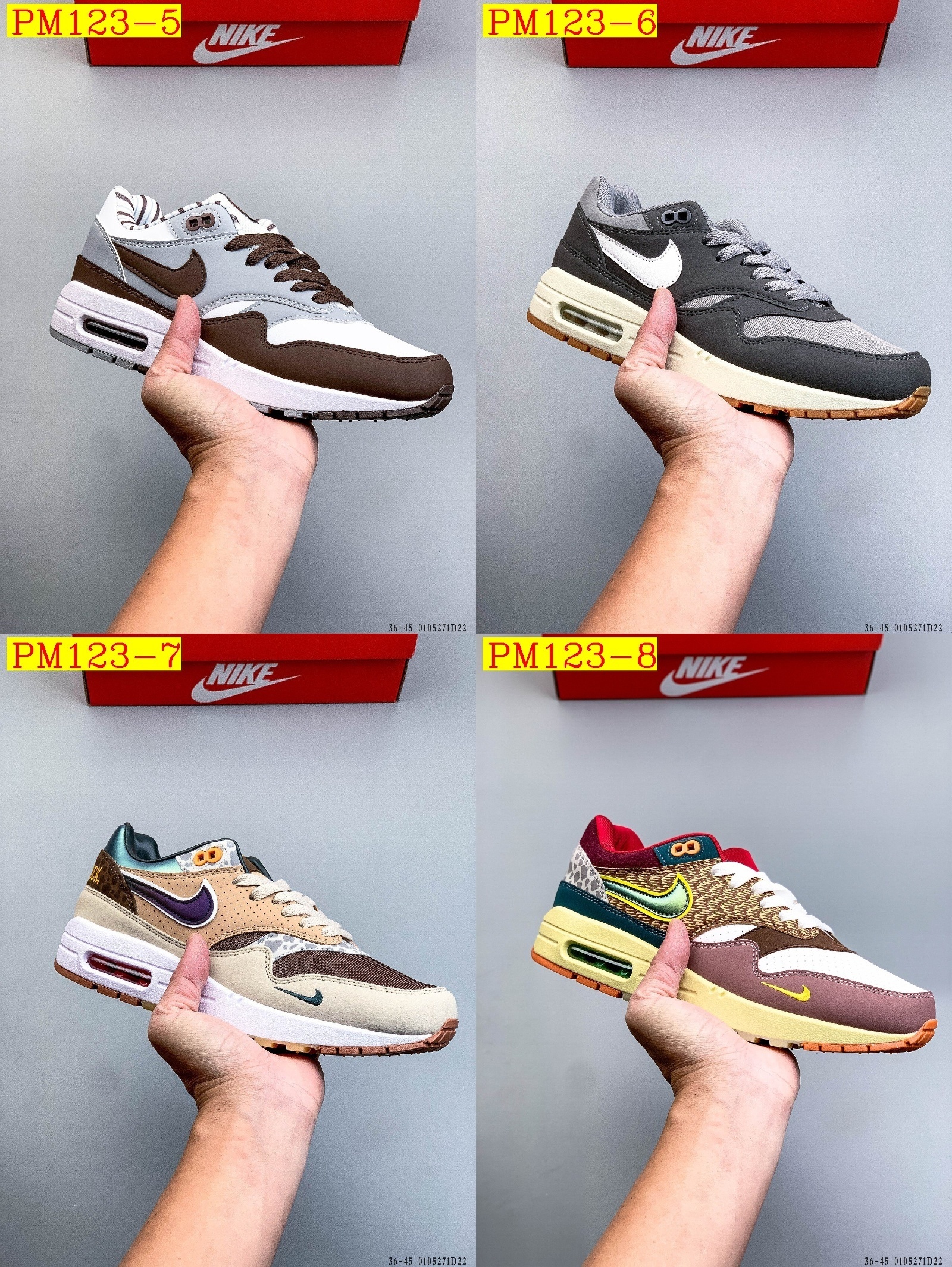 48$ Nike Air Max 1 Size 36-45 329280 PM123 gallery