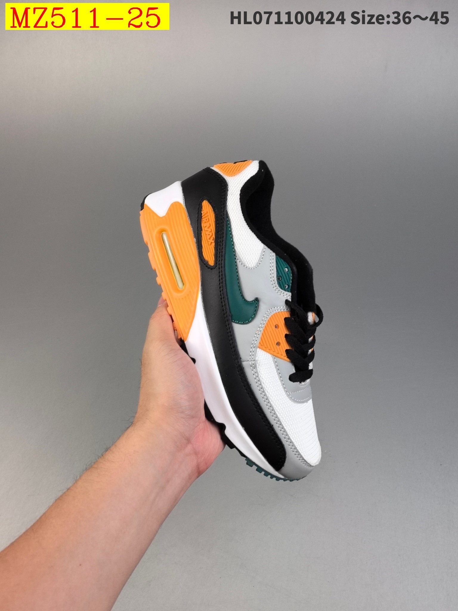 48$ Nike Air Max 90 EssentialWhite Red size 36-45 723220 MZ511 gallery