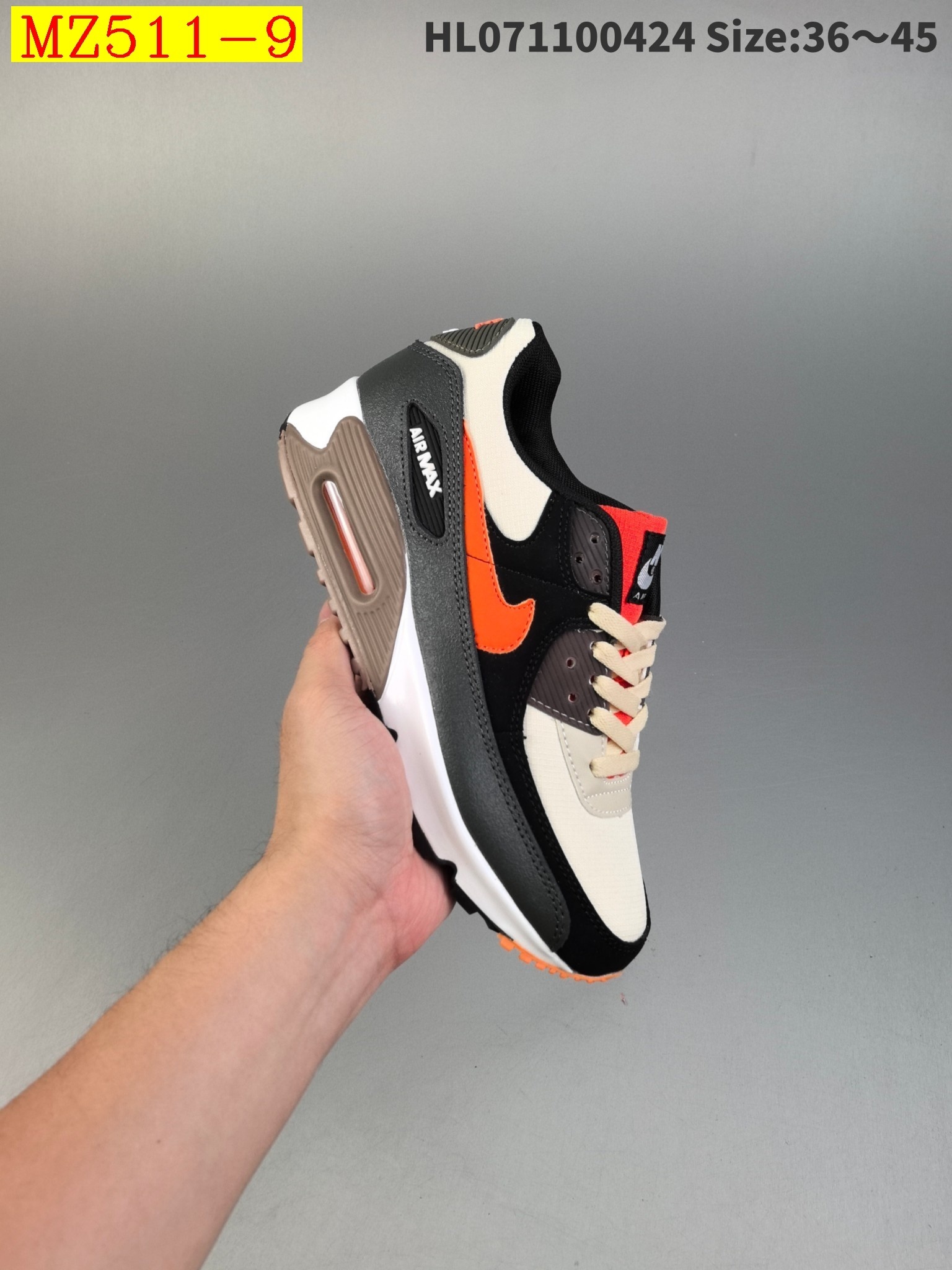 48$ Nike Air Max 90 EssentialWhite Red size 36-45 723220 MZ511 gallery