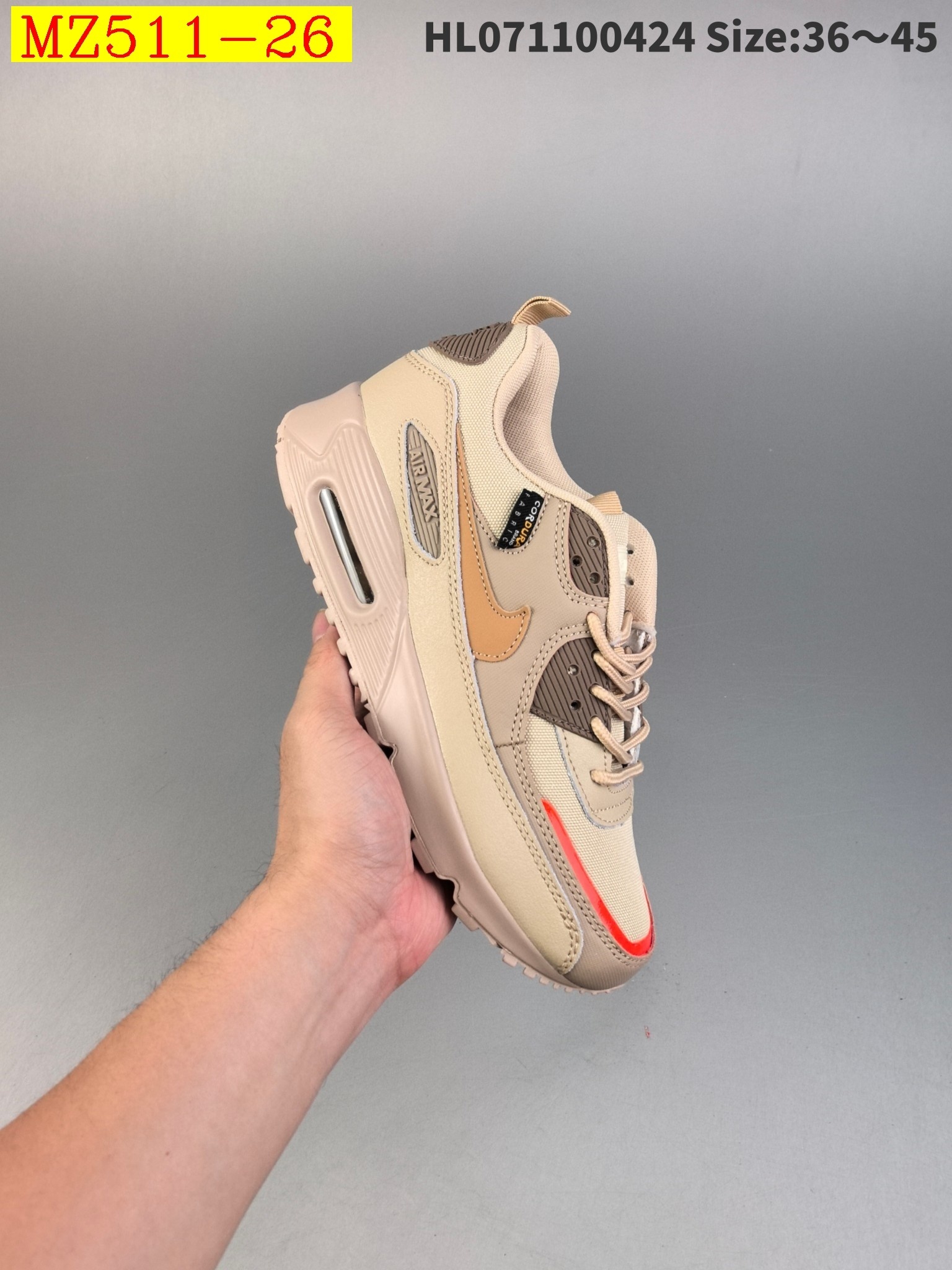 48$ Nike Air Max 90 EssentialWhite Red size 36-45 723220 MZ511 gallery