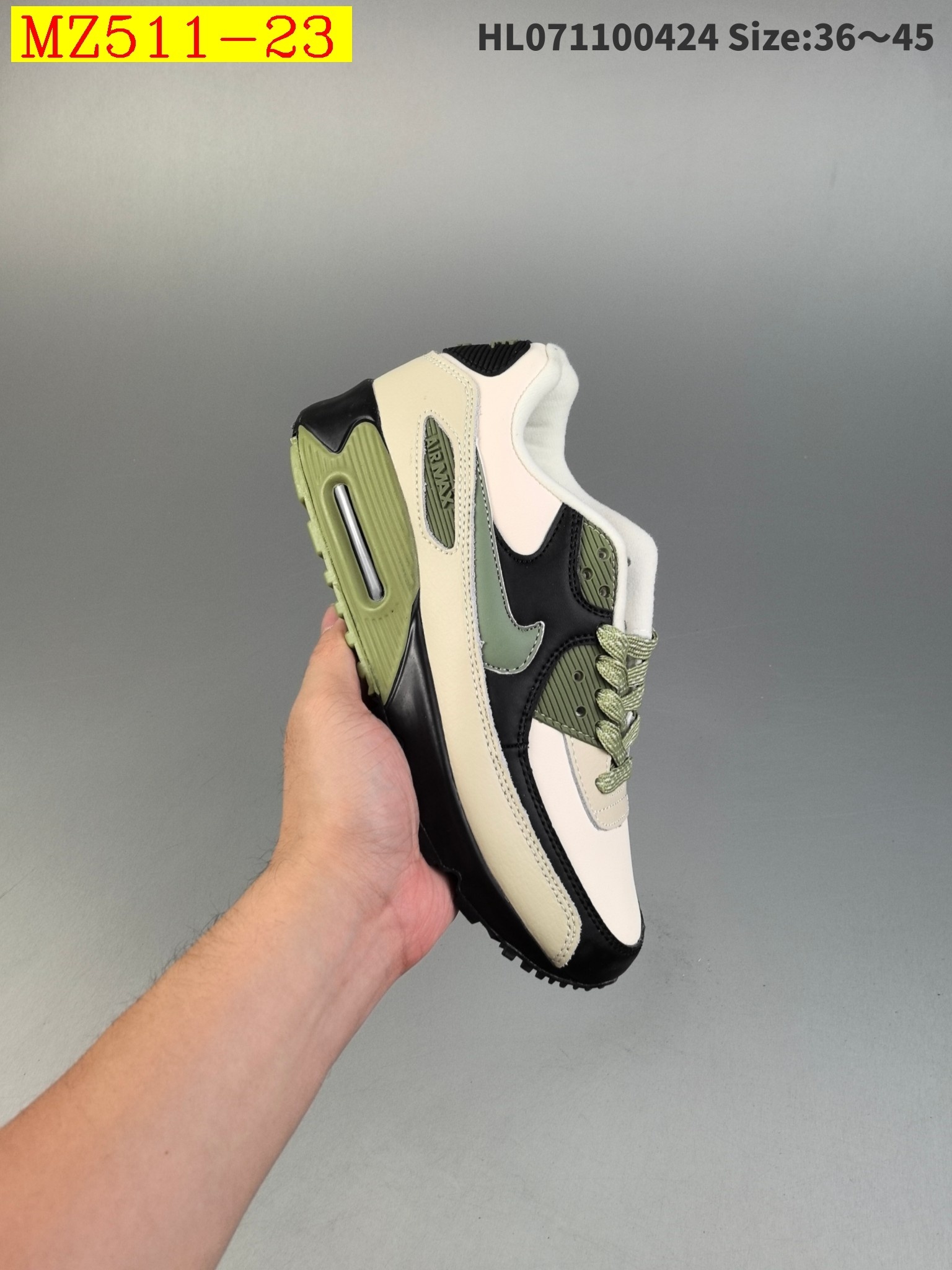 48$ Nike Air Max 90 EssentialWhite Red size 36-45 723220 MZ511 gallery