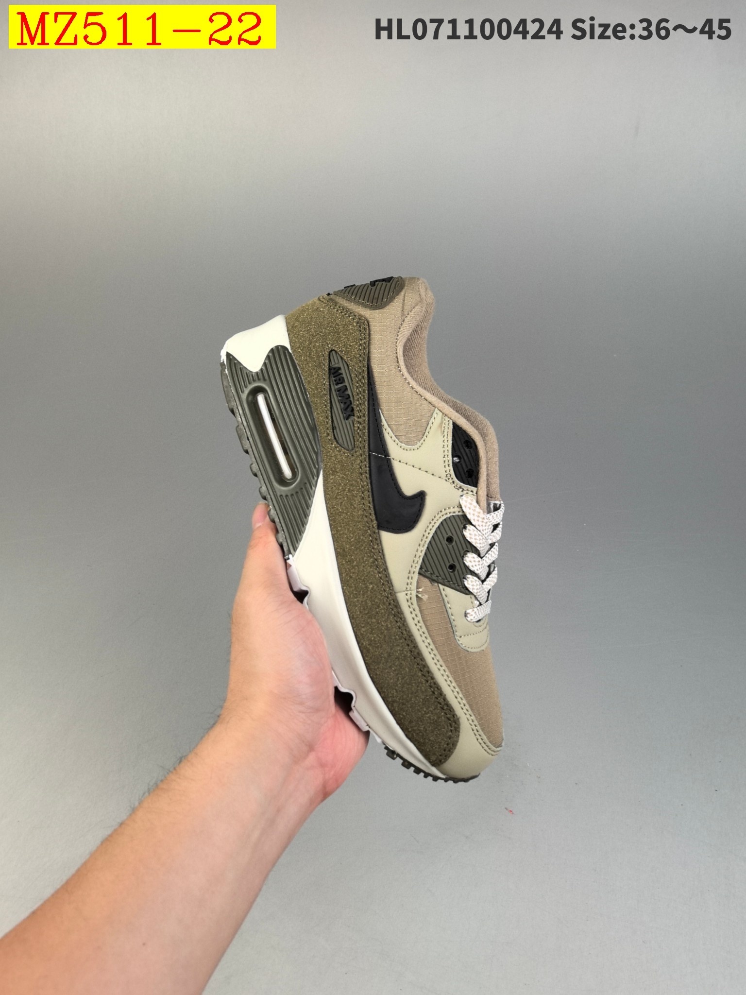 48$ Nike Air Max 90 EssentialWhite Red size 36-45 723220 MZ511 gallery