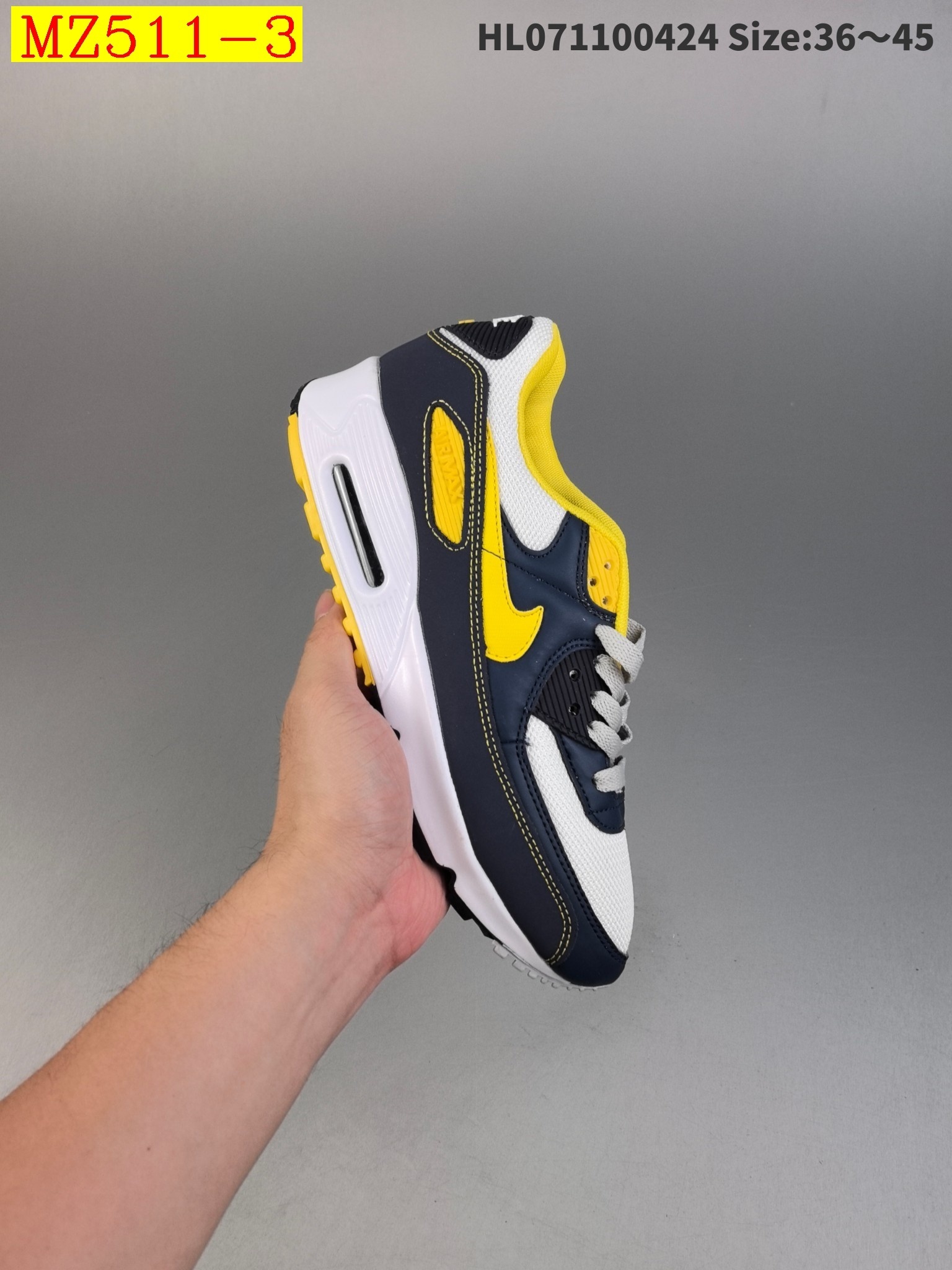 48$ Nike Air Max 90 EssentialWhite Red size 36-45 723220 MZ511 gallery