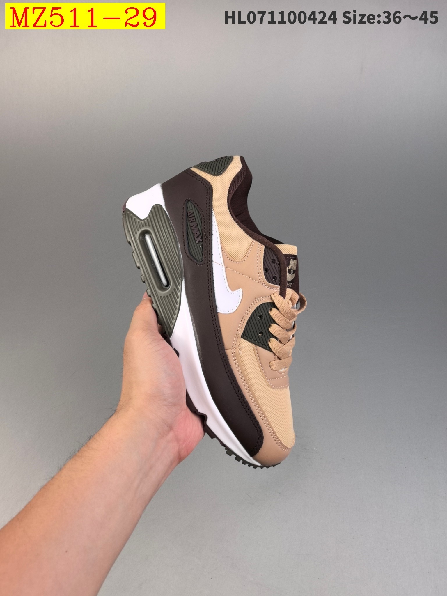 48$ Nike Air Max 90 EssentialWhite Red size 36-45 723220 MZ511 gallery