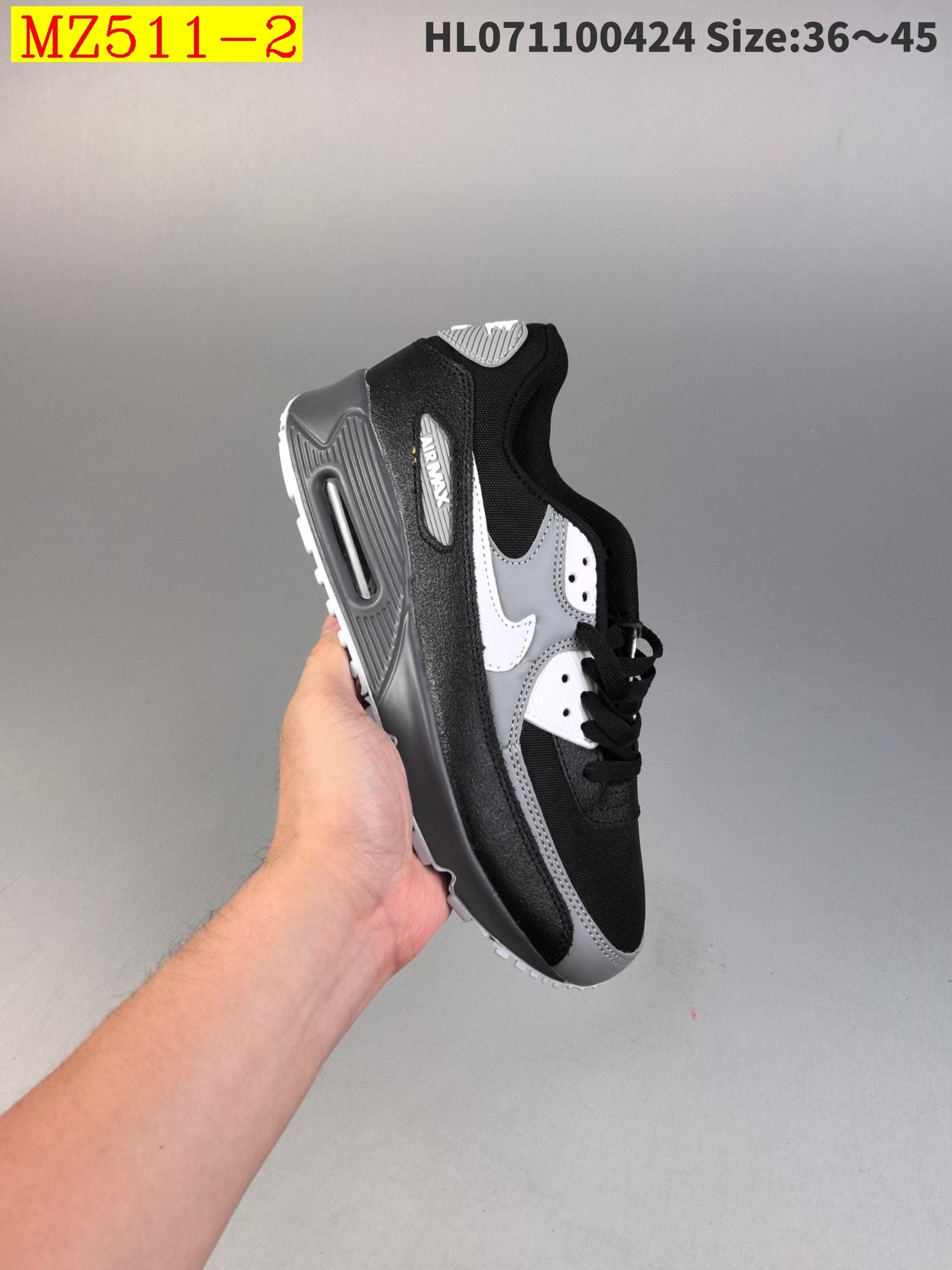 48$ Nike Air Max 90 EssentialWhite Red size 36-45 723220 MZ511 gallery